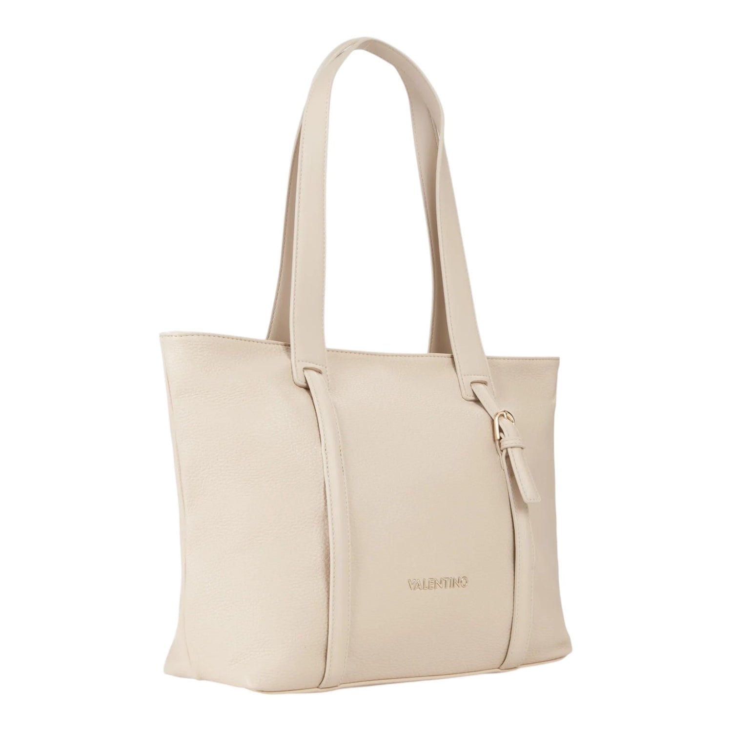 Mario Valentino Borsa a Spalla Wamy Re Donna in Ecopelle Ecru