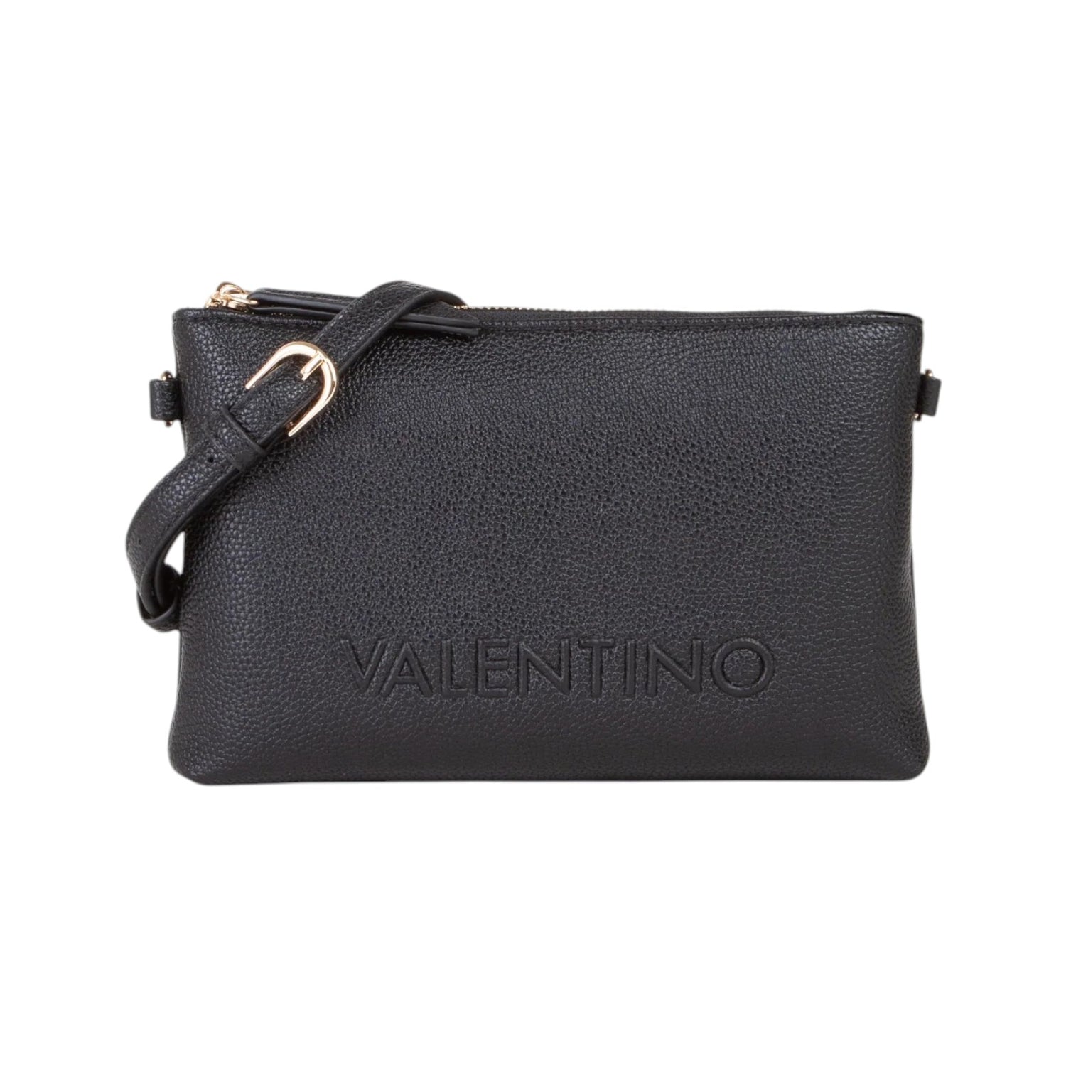 Mario Valentino Pochette Rised Re Donna Nera con Tracolla