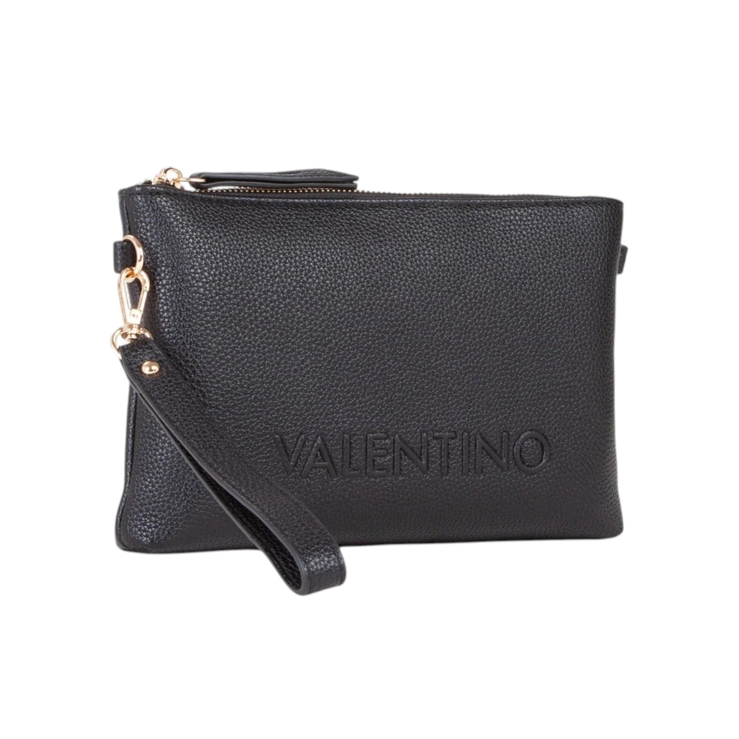 Mario Valentino Pochette Rised Re Donna Nera con Tracolla