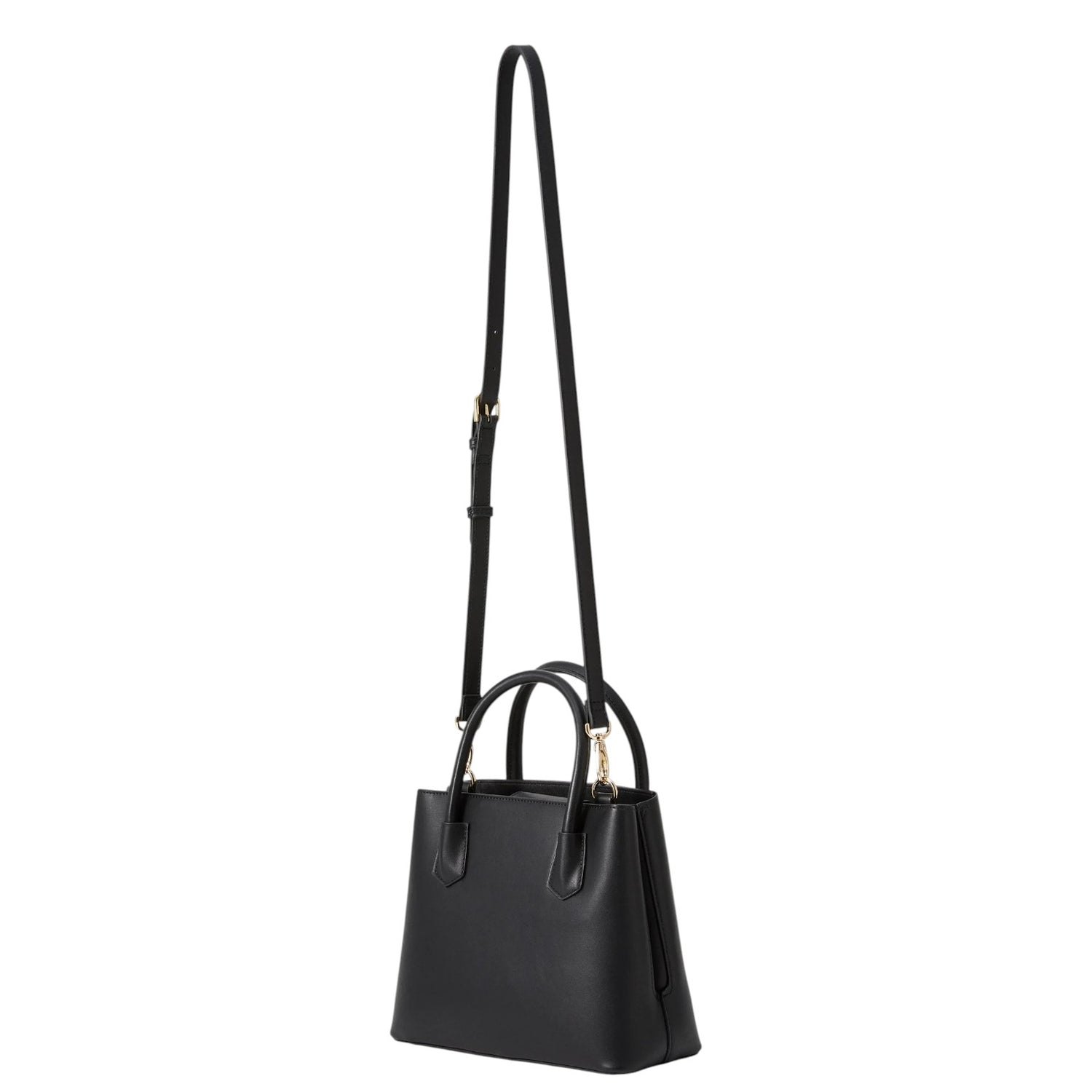 Mario Valentino Borsa a Mano Donna in Ecopelle Nera con Tracolla