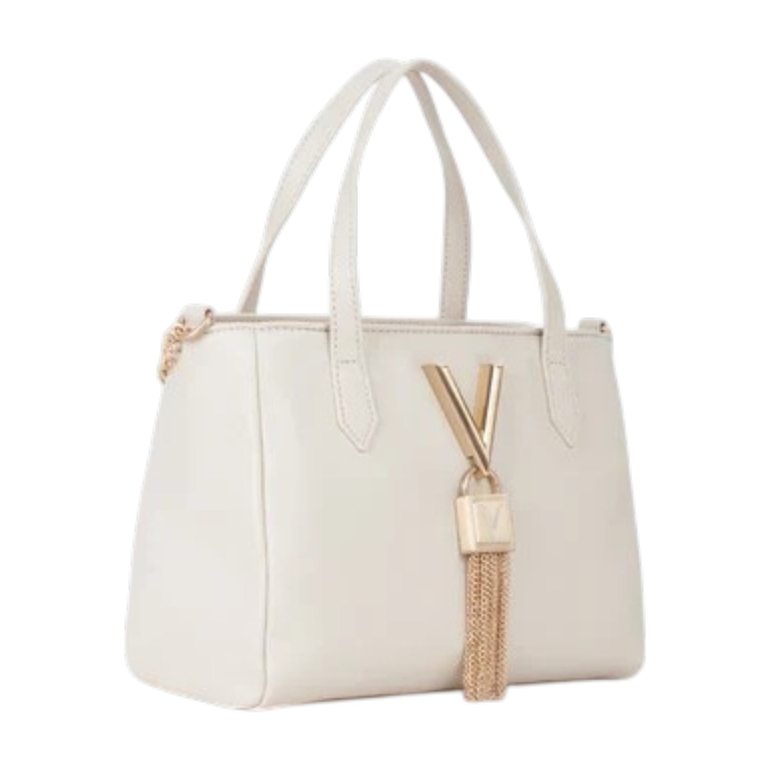 Mario Valentino Borsa a Mano Donna Stella Ecru con Catena