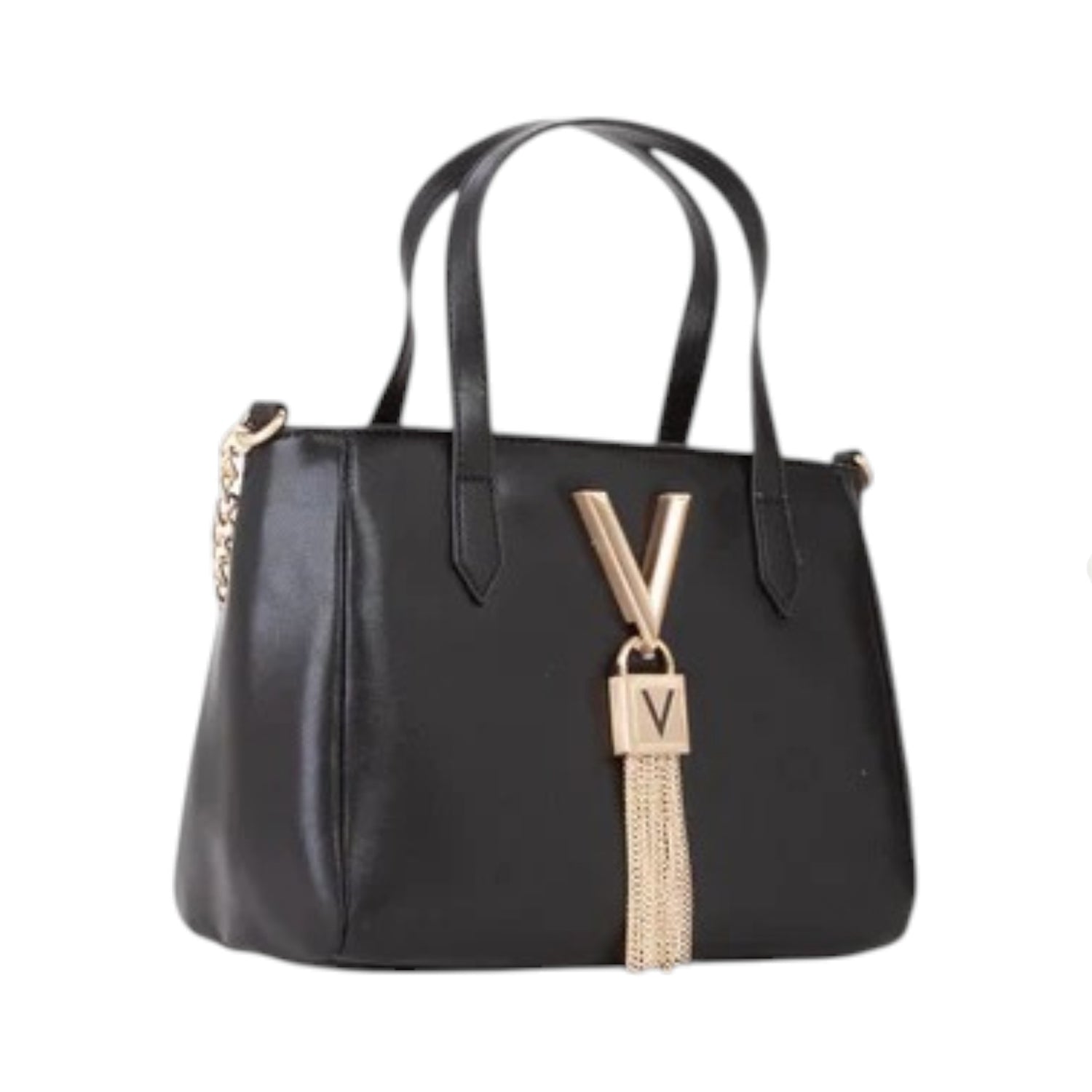 Mario Valentino Borsa a Mano Donna Stella Nera con Catena