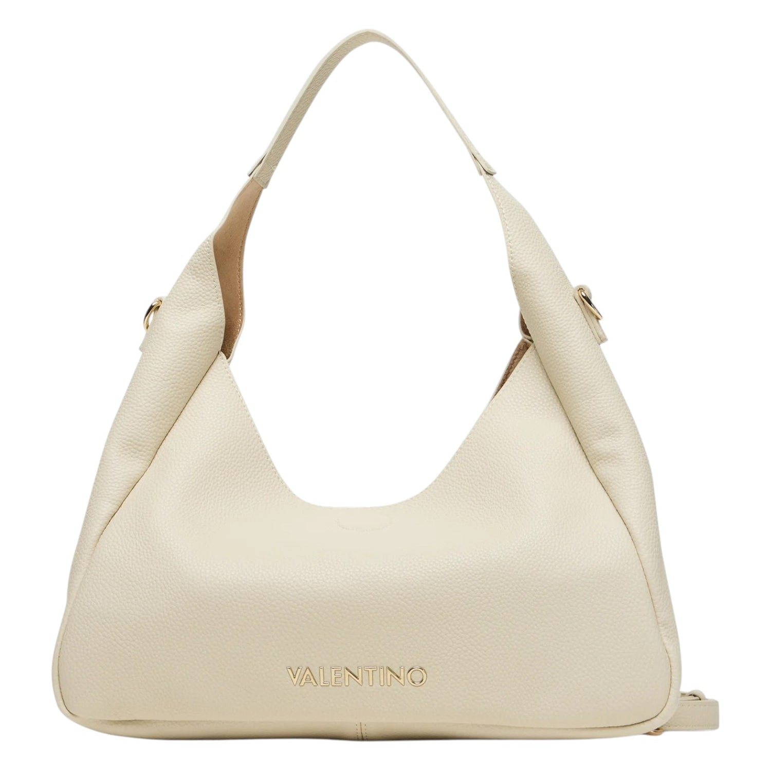 Mario Valentino Borsa a Spalla Futura Donna in Ecopelle Morbida Ecru