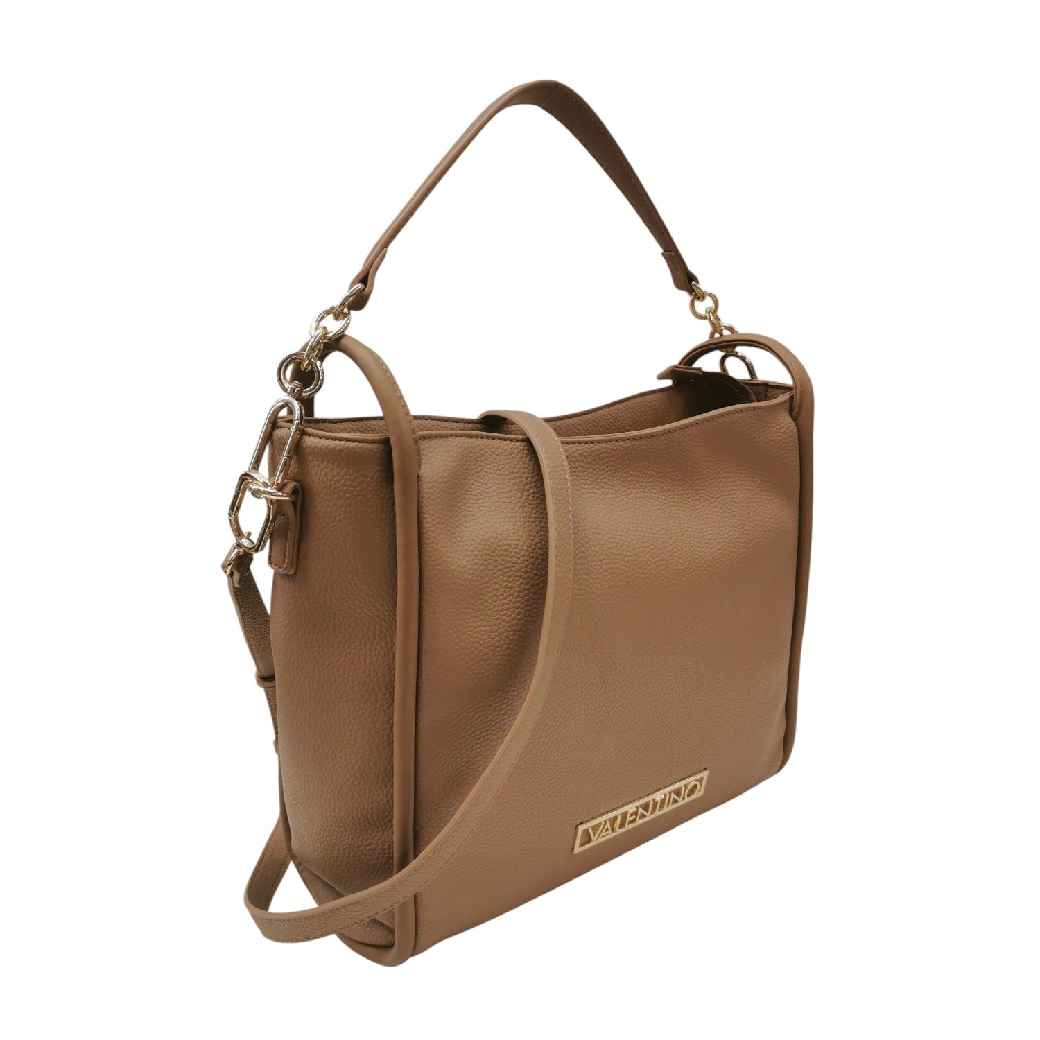 Mario Valentino Borsa a Spalla Donna Vinile Beige con Tracolla