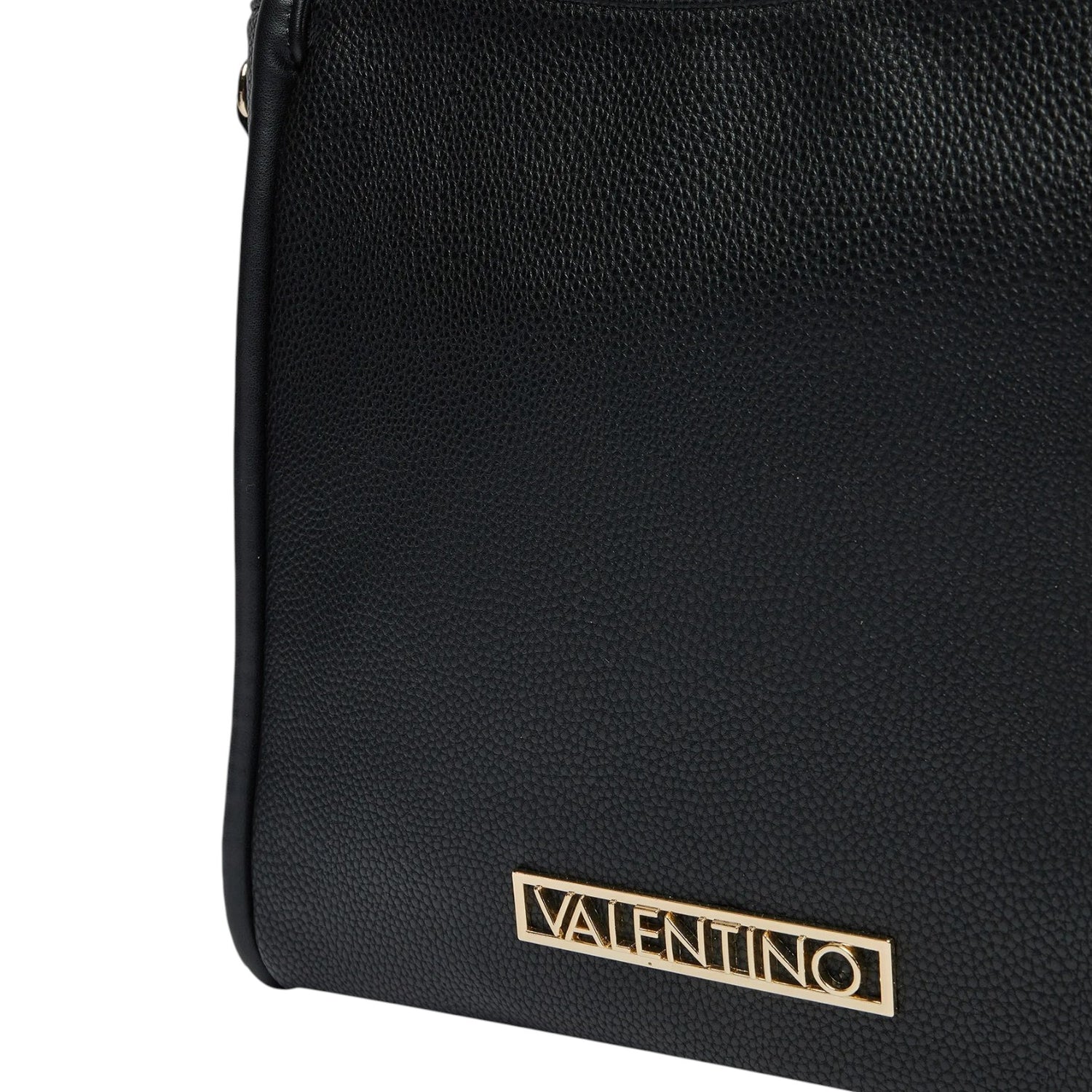 Mario Valentino Borsa a Spalla Donna Vinile Nera con Tracolla