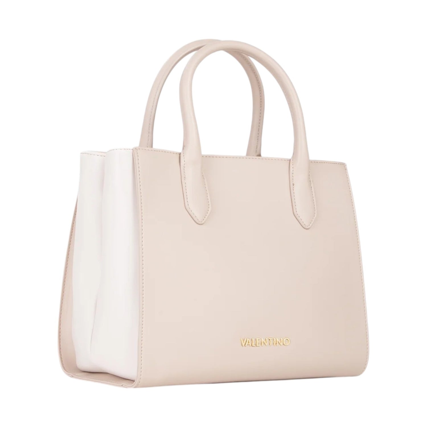 Mario Valentino Borsa a Mano Donna Grande Violet Beige con Tracolla