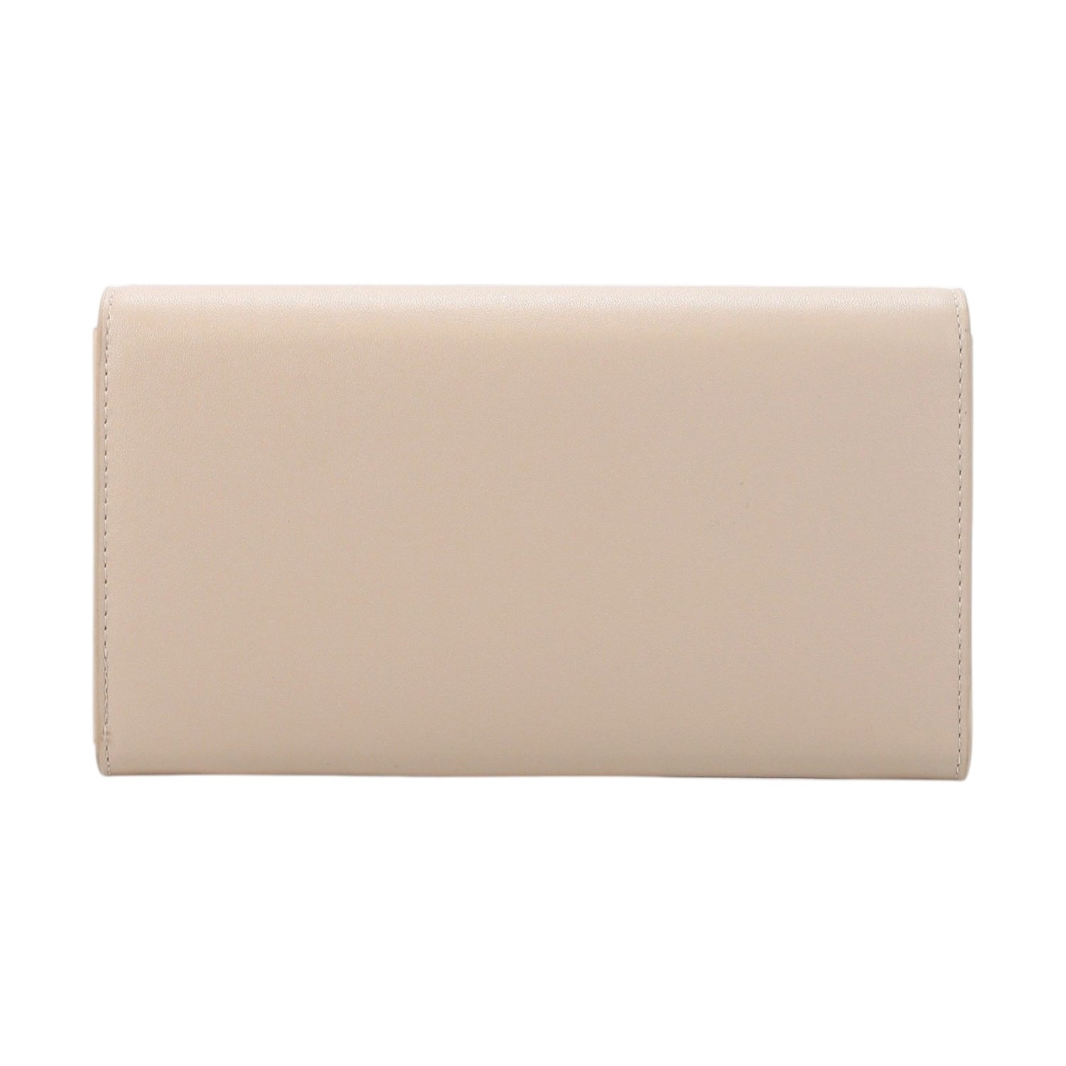 Mario Valentino Portafoglio Donna Beige con Bottone
