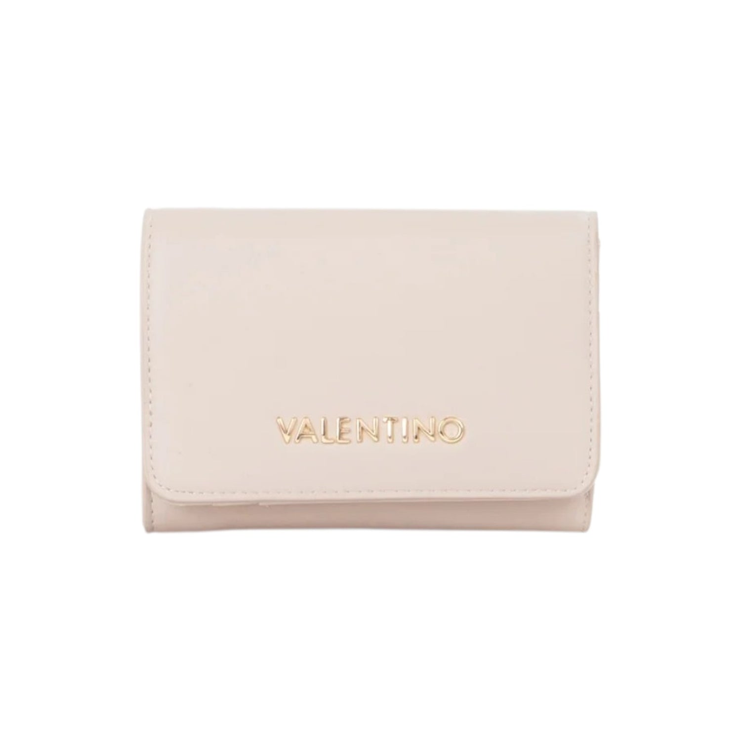 Mario Valentino Portafoglio Donna Jasmin Beige con Bottone