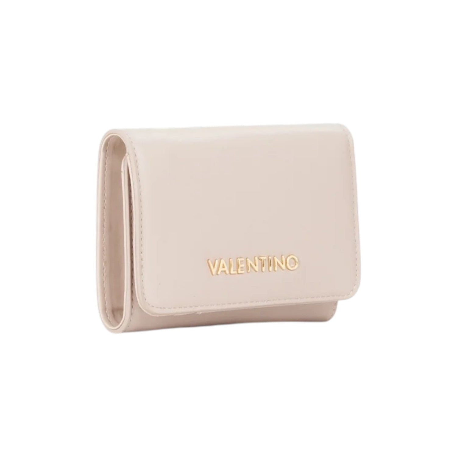Mario Valentino Portafoglio Donna Jasmin Beige con Bottone