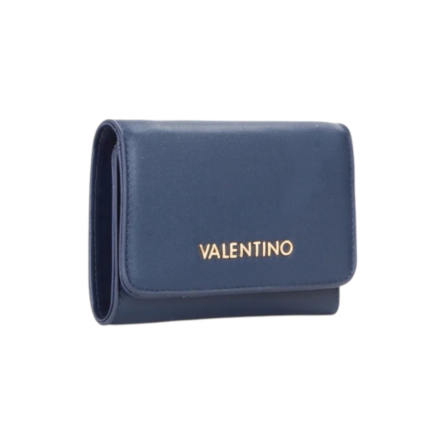 Mario Valentino Portafoglio Donna Jasmin Blu con Bottone