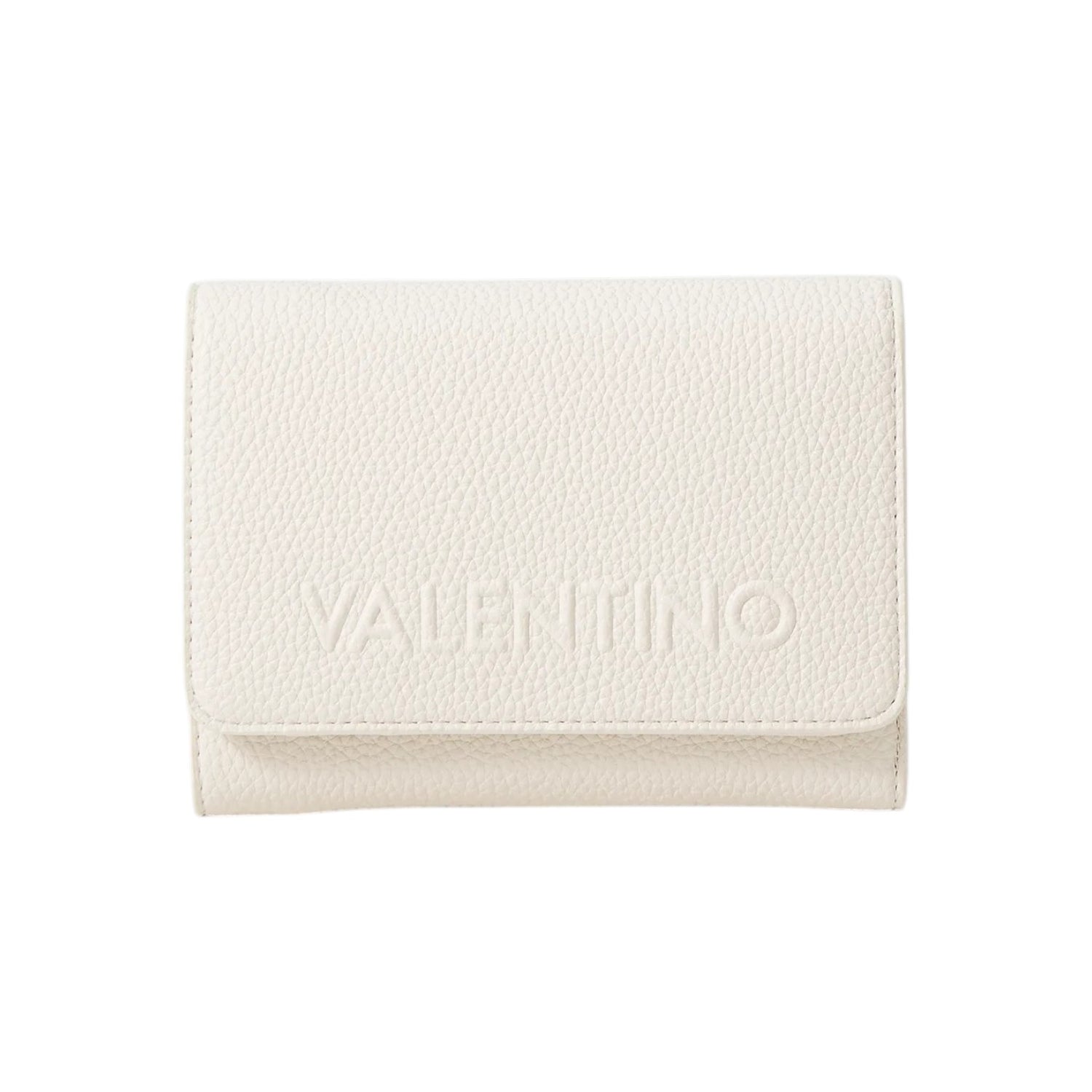 Mario Valentino Portafoglio Donna Rised Re Ecru con Bottone