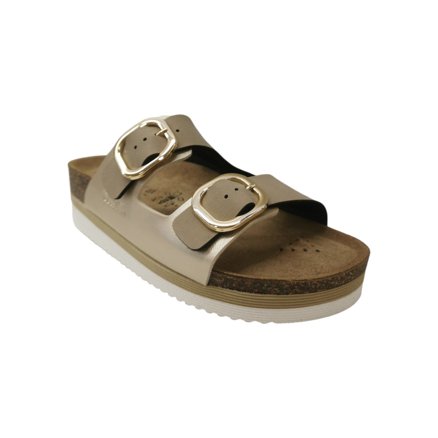GoldStar Ciabatta Donna Platform Sabbia