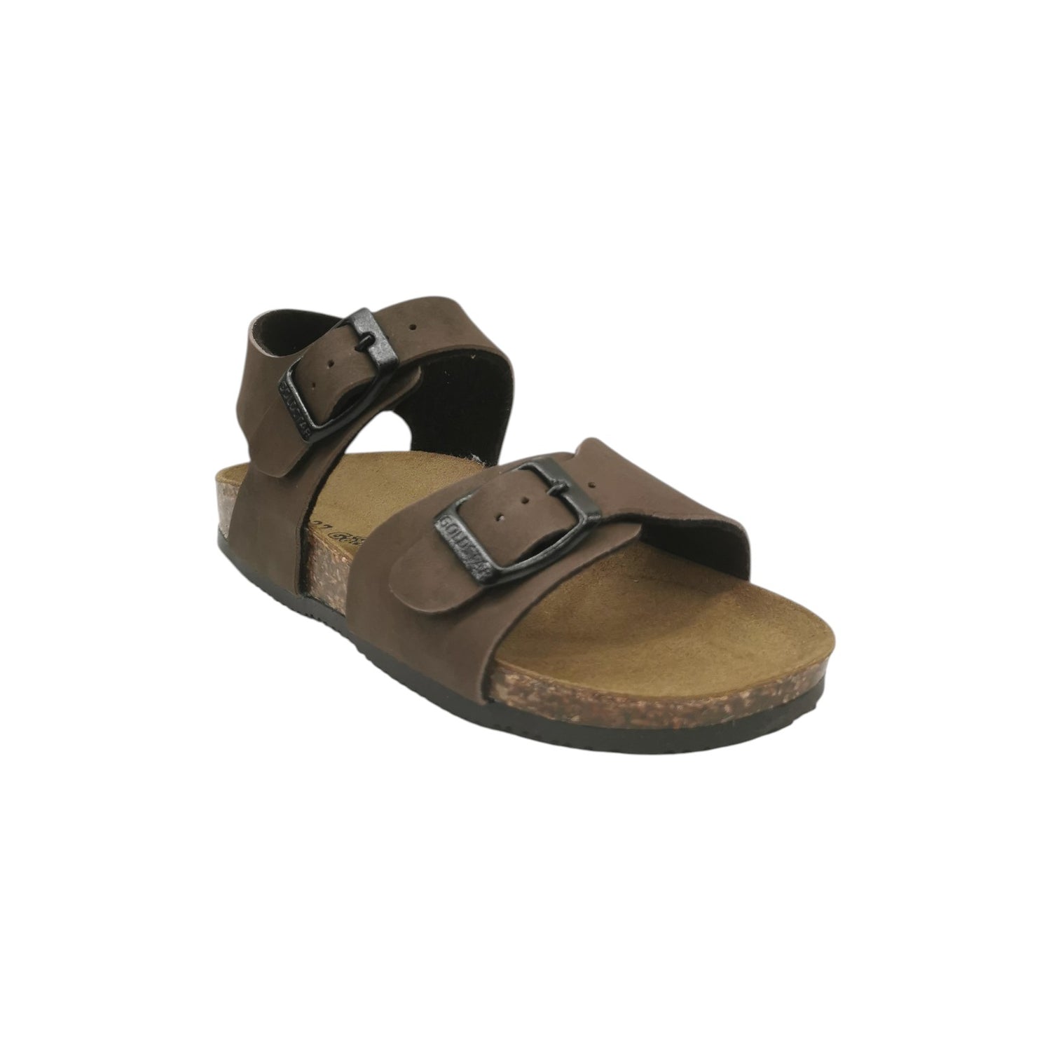 GoldStar Sandalo Bambino Moro con Doppia Fibbia Numero 35/36/37
