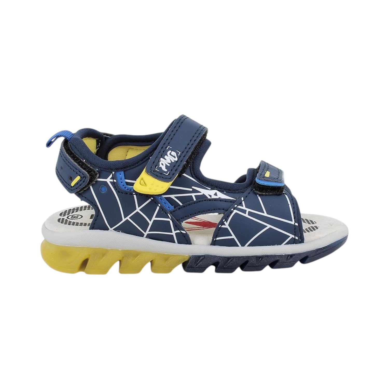 Primigi Sandalo Bambino Blu con Luci Spiderman