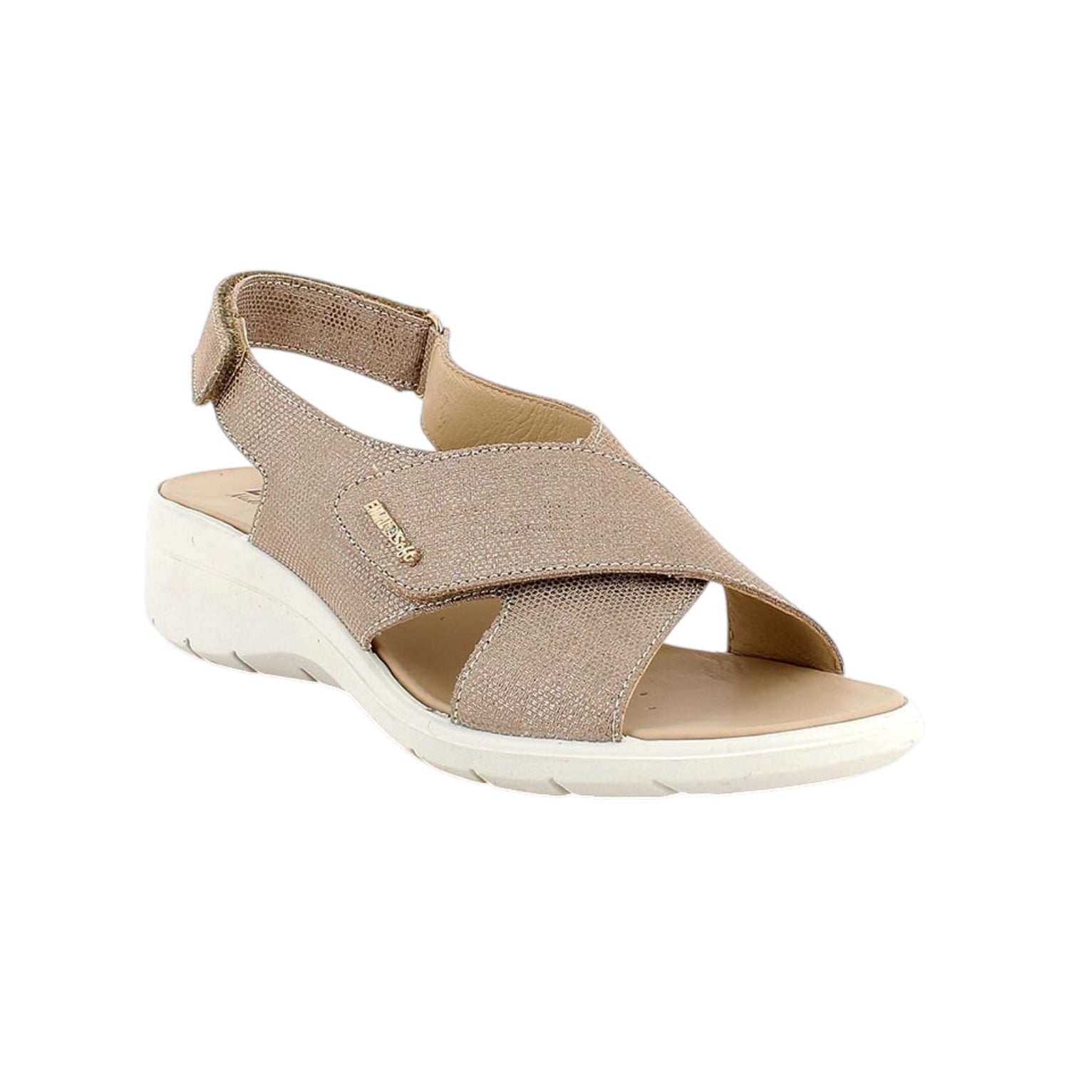 Enval Soft Sandalo Donna Champagne con Strappo