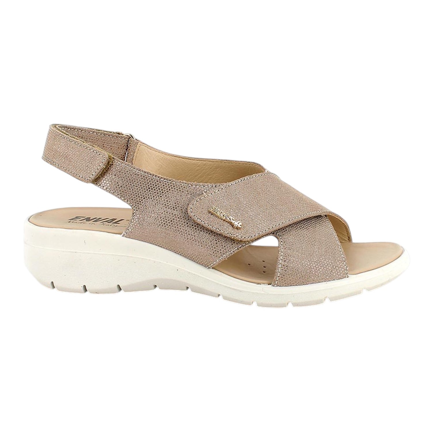 Enval Soft Sandalo Donna Champagne con Strappo Numero 42
