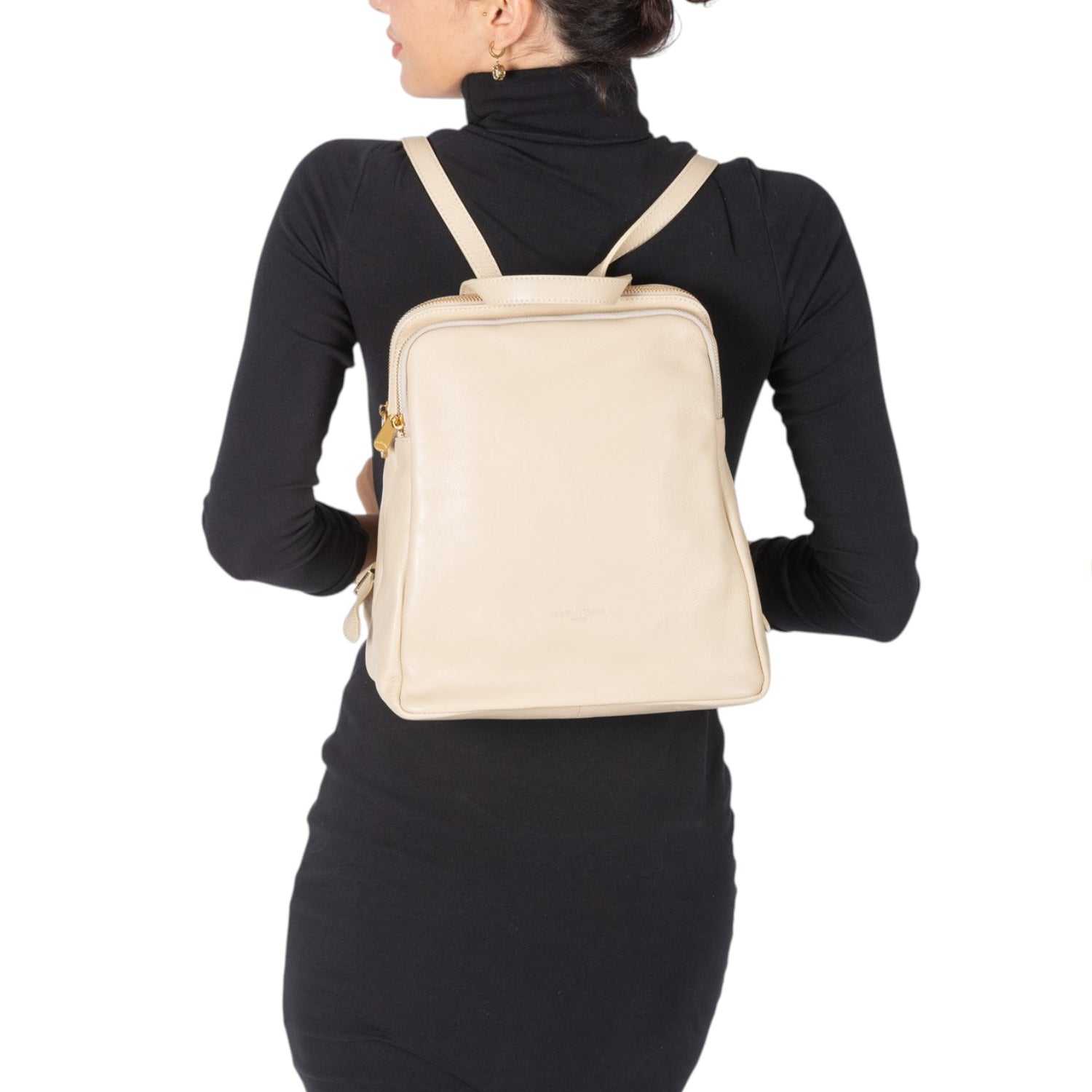 Pelletteria Veneta Zaino Donna in Pelle Beige