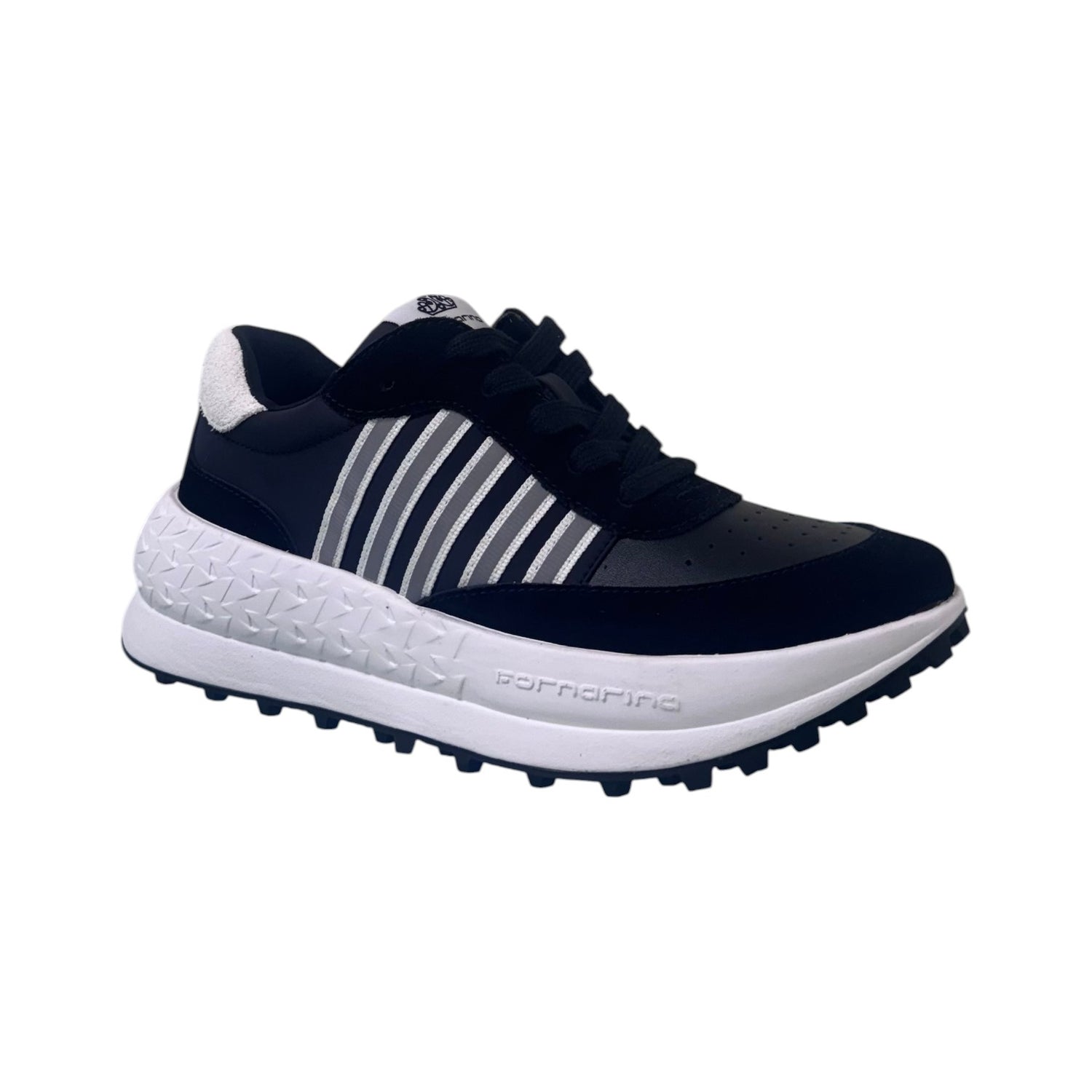 Fornarina Double Run Sneakers Donna Nera