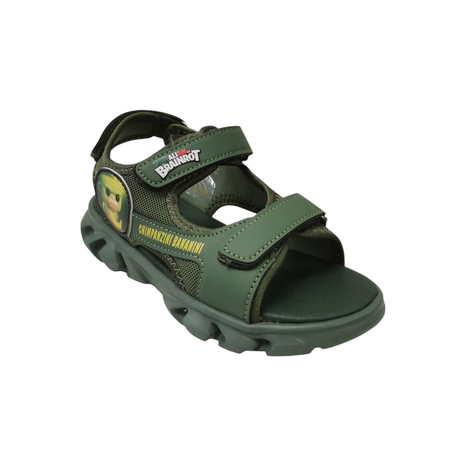 Skifidol Sandalo Bambino Verde Chimpanzini Bananini