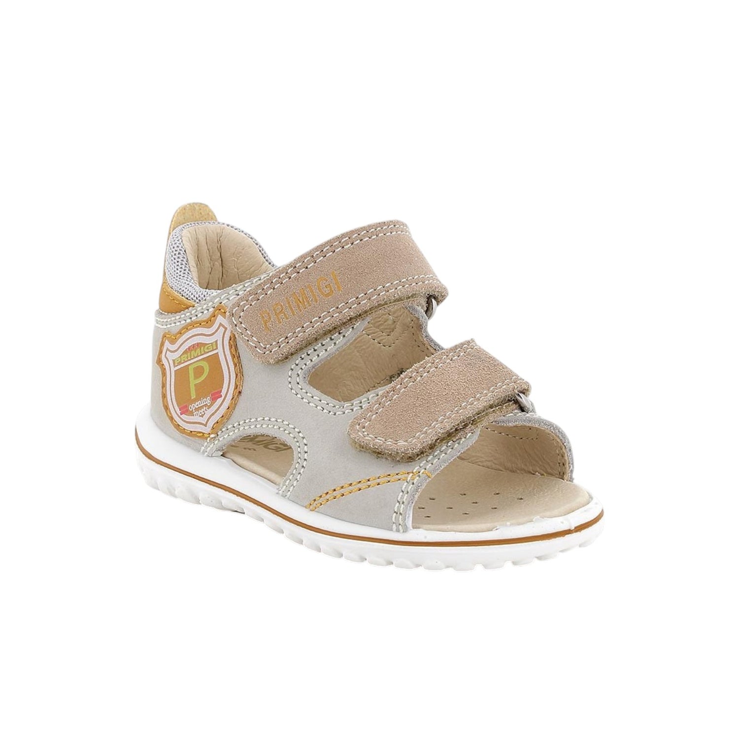 Primigi Sandalo Bambino Beige con Doppio Strappo