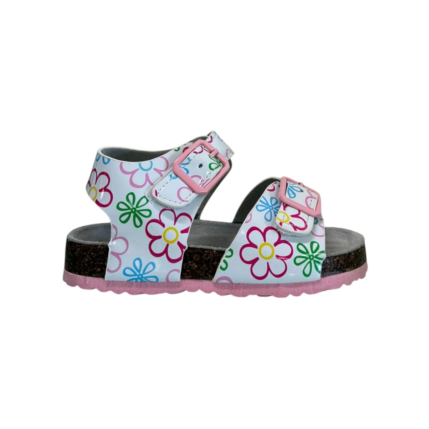 Balducci Sport Sandalo Bambina Bianco Multi con Fiori