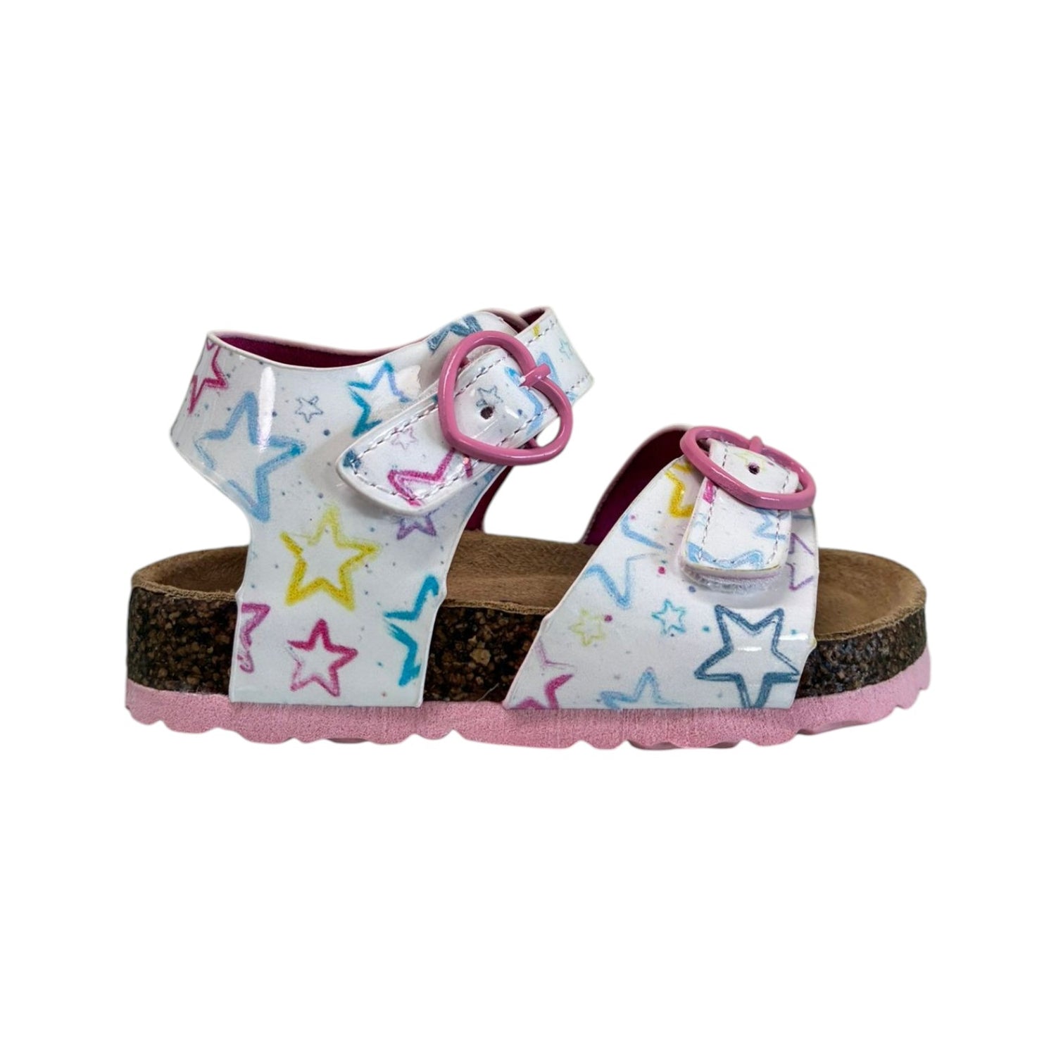 Balducci Sport Sandalo Bambina Bianco Multi con Stelle