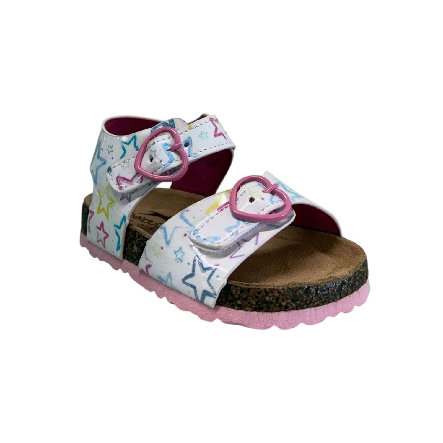 Balducci Sport Sandalo Bambina Bianco Multi con Stelle