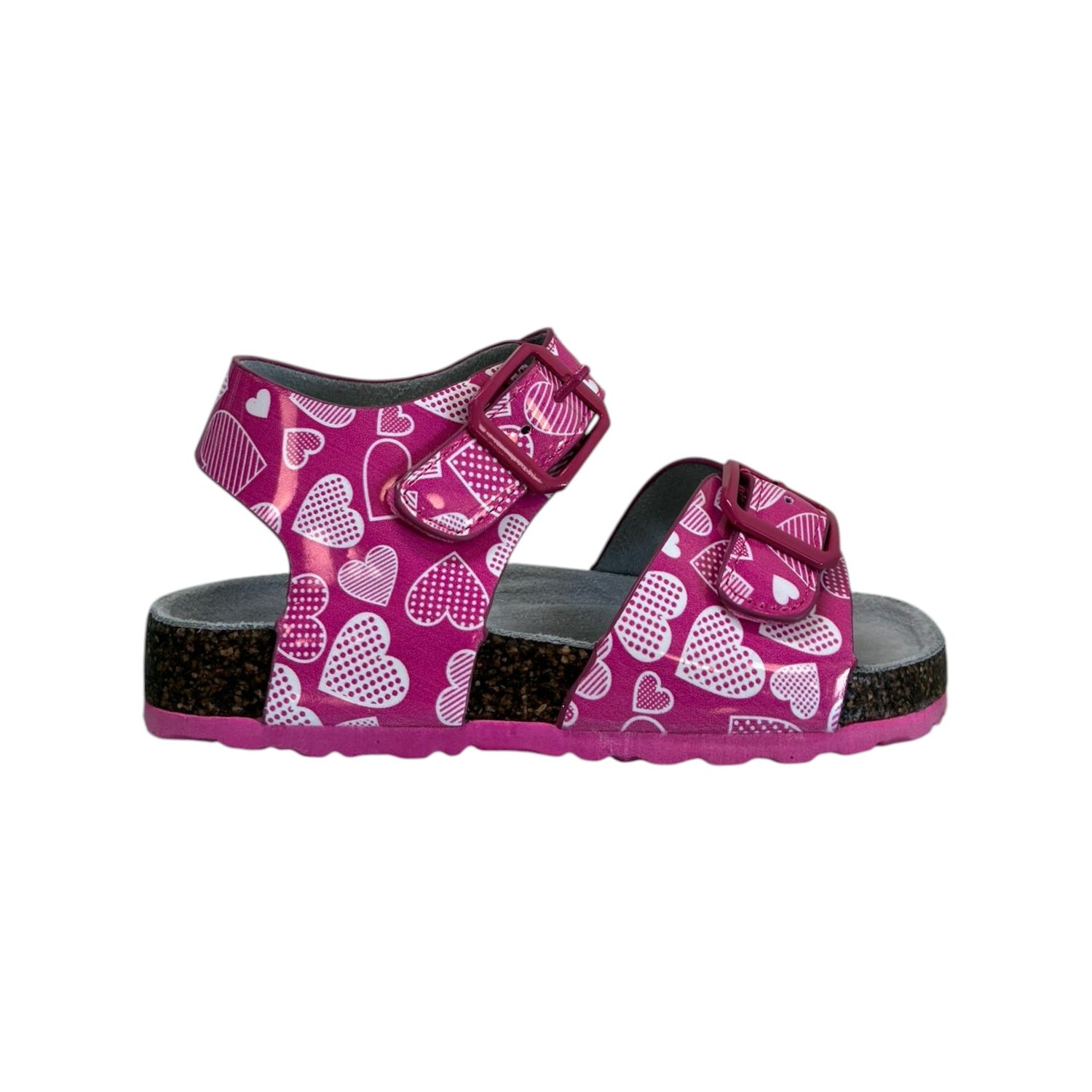 Balducci Sport Sandalo Bambina Fuxia Bianco con Cuori