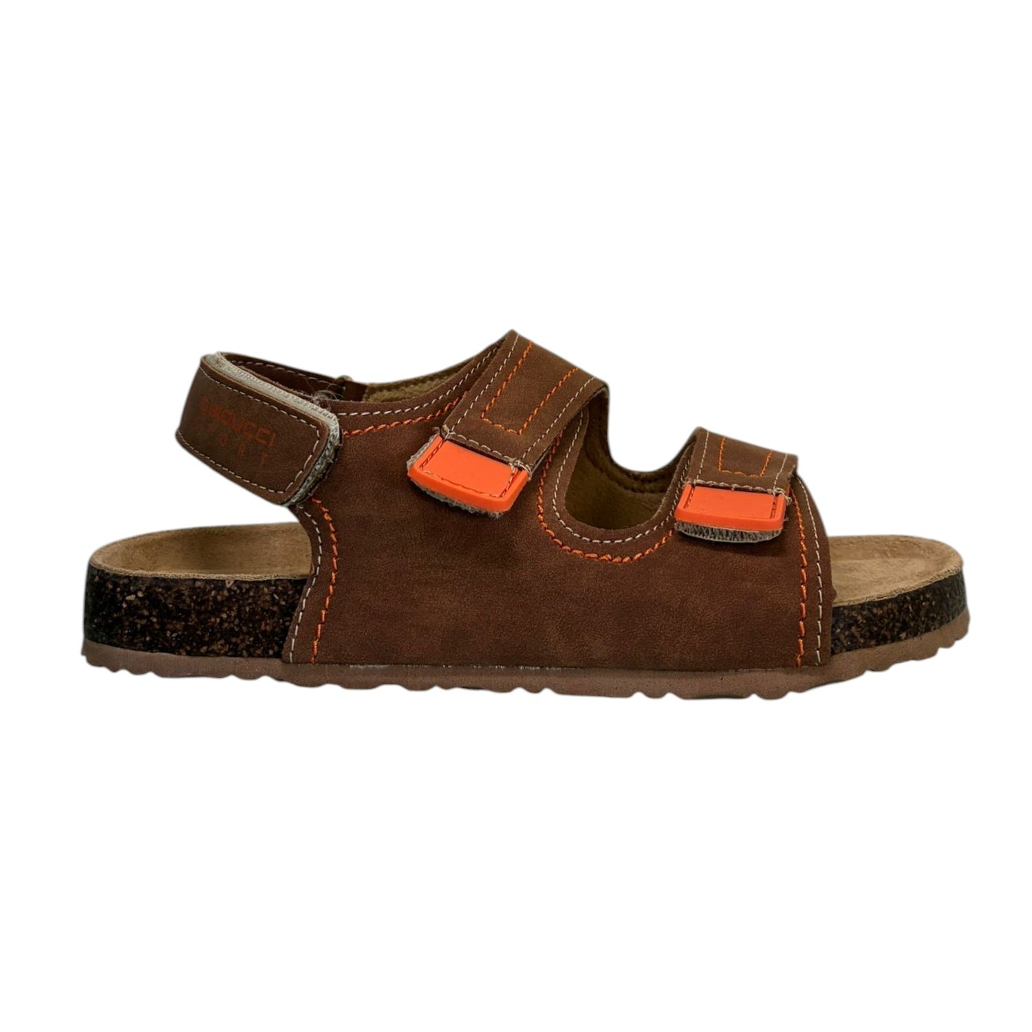 Balducci Sport Sandalo Bambino Marrone con Triplo Strappo