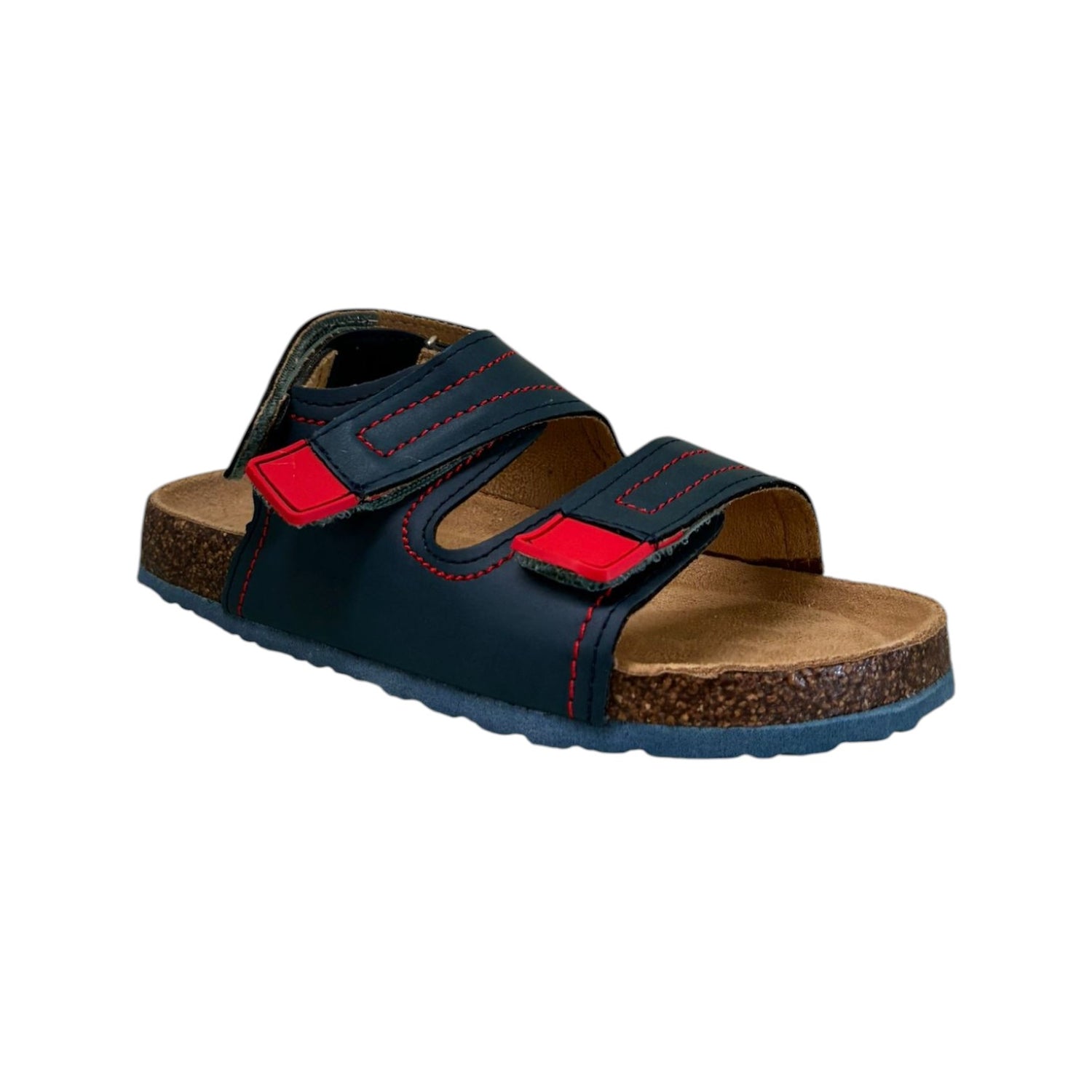 Balducci Sport Sandalo Bambino Petrolio con Triplo Strappo