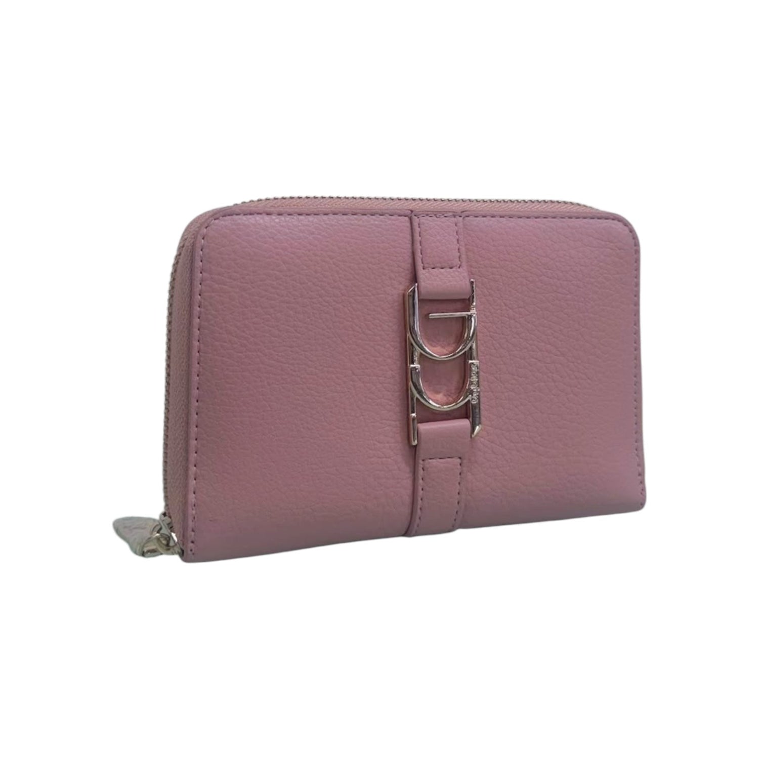 By Byblos Portafoglio Donna in Ecopelle Rosa con Logo