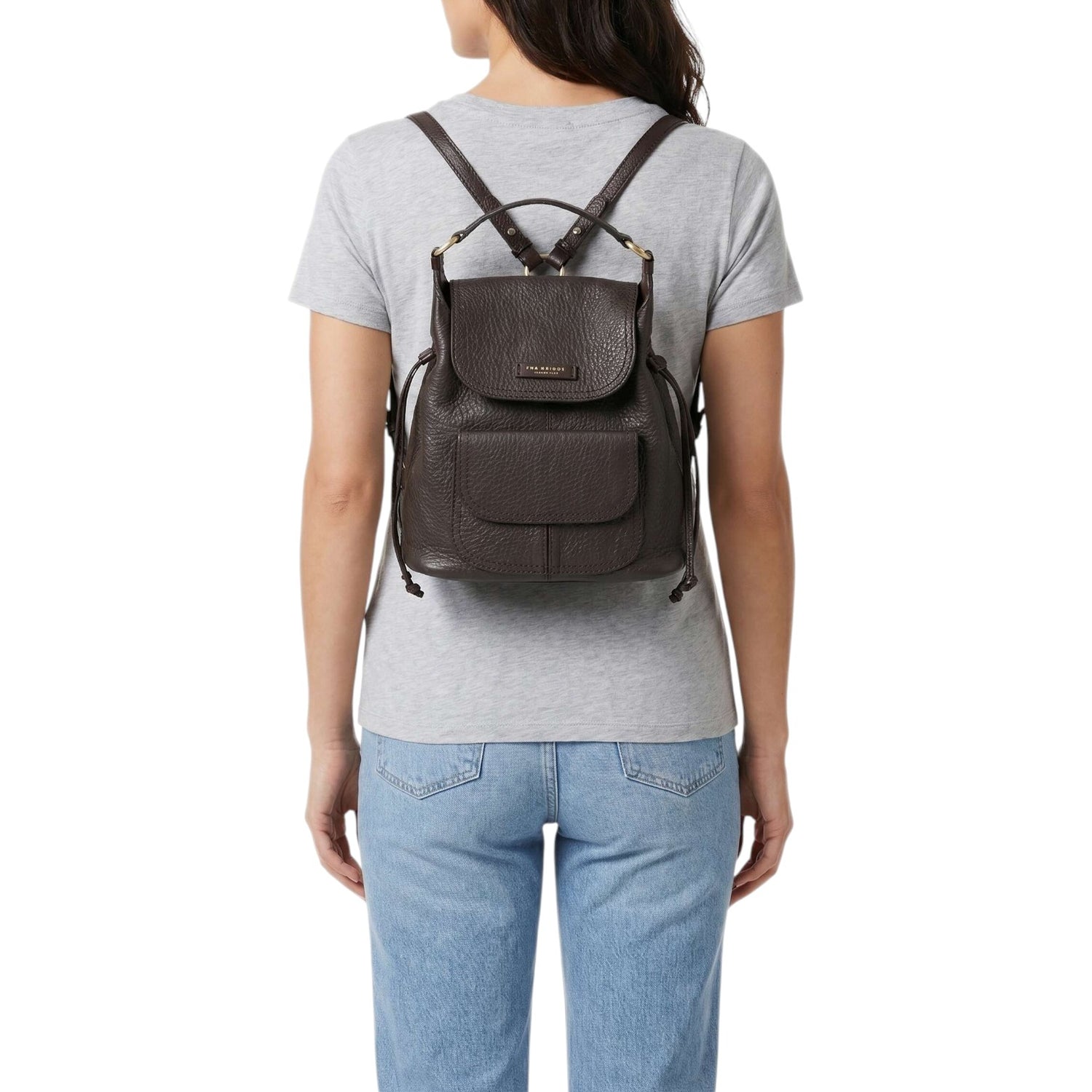The Bridge Zaino Donna Martina in Pelle Moka