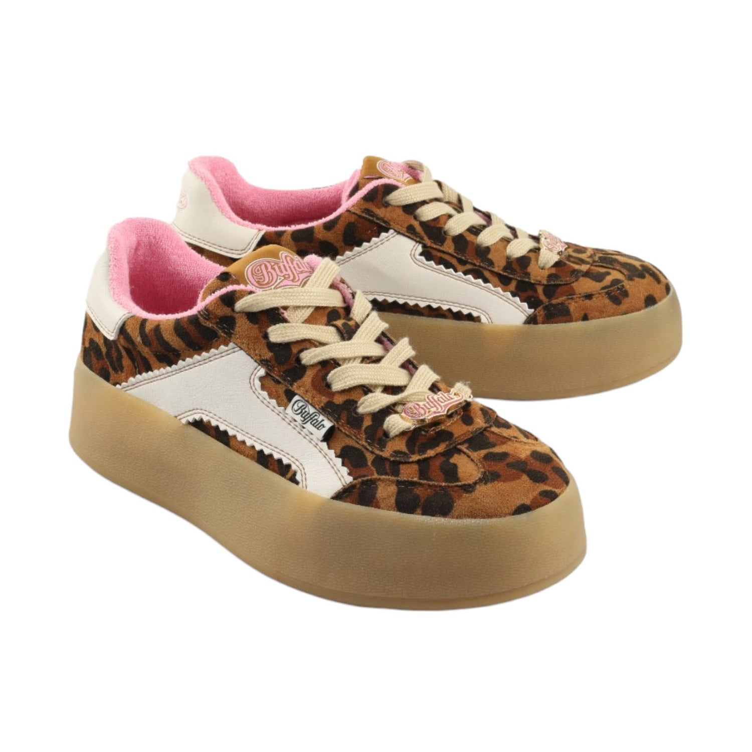 Buffalo Cayo Sneakers Donna Leopardata
