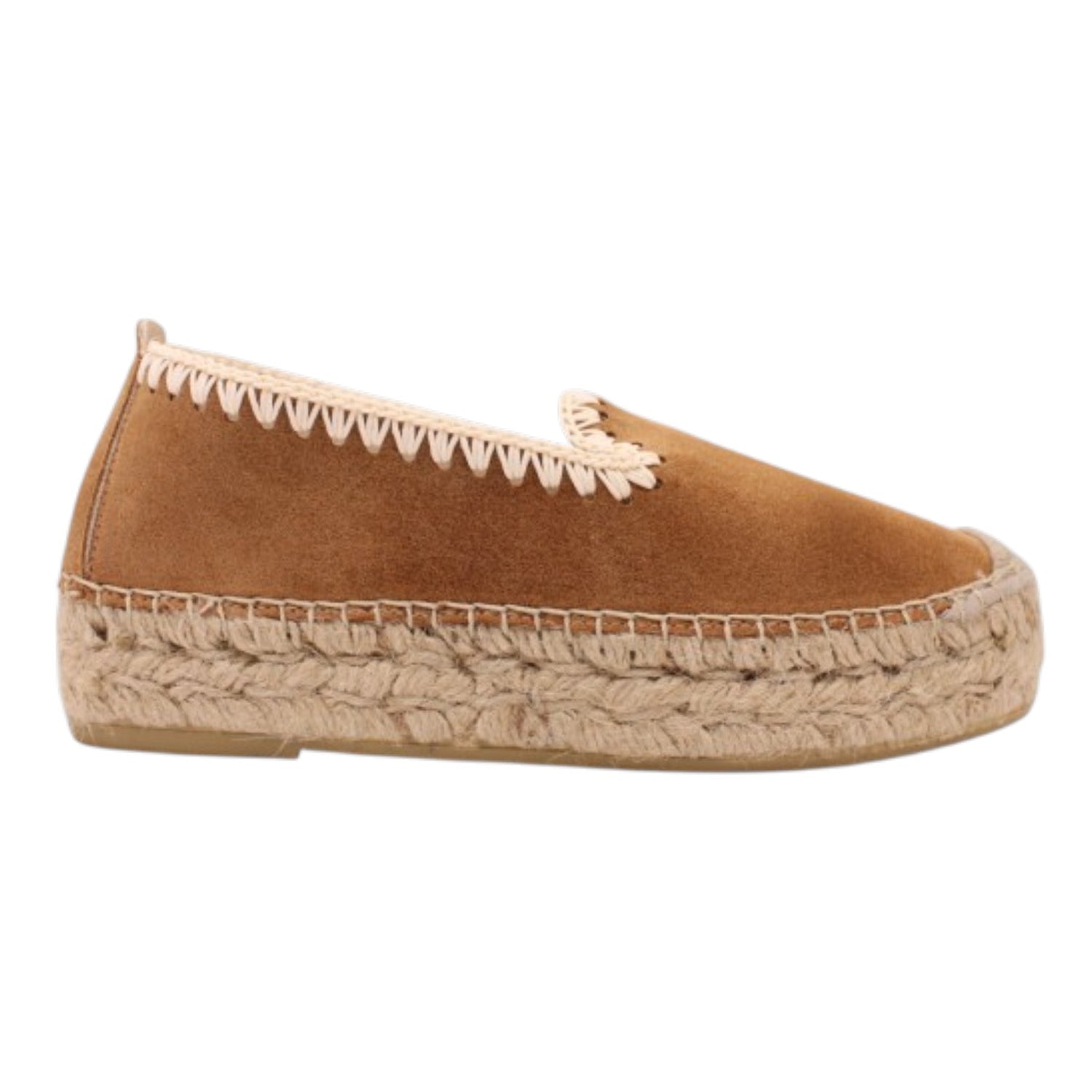 Vidorreta Espadrillas in camoscio cuoio