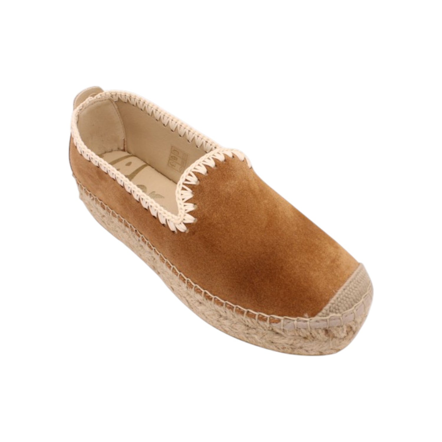 Vidorreta Espadrillas in camoscio cuoio