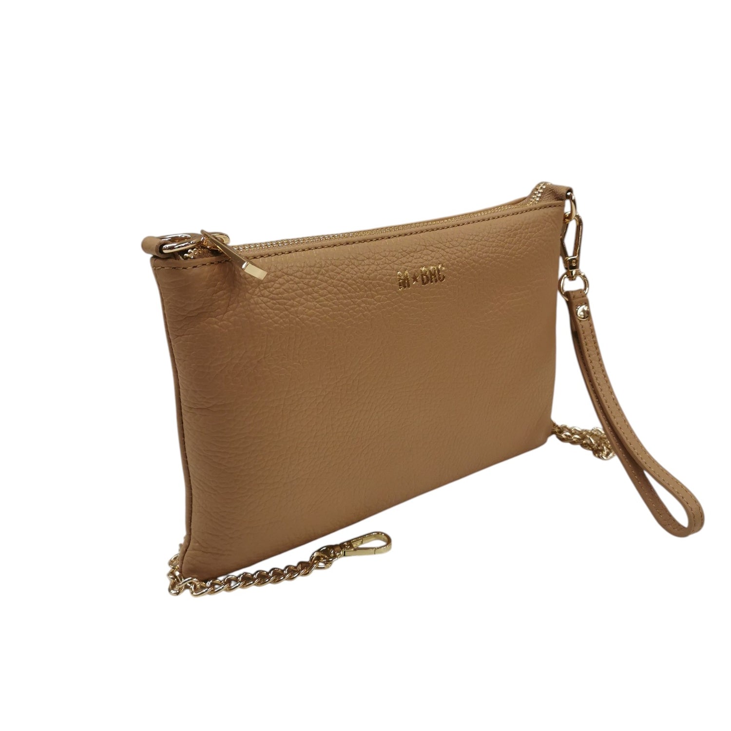 M Brc Pochette Donna Linea Jolly Cammello con Catena