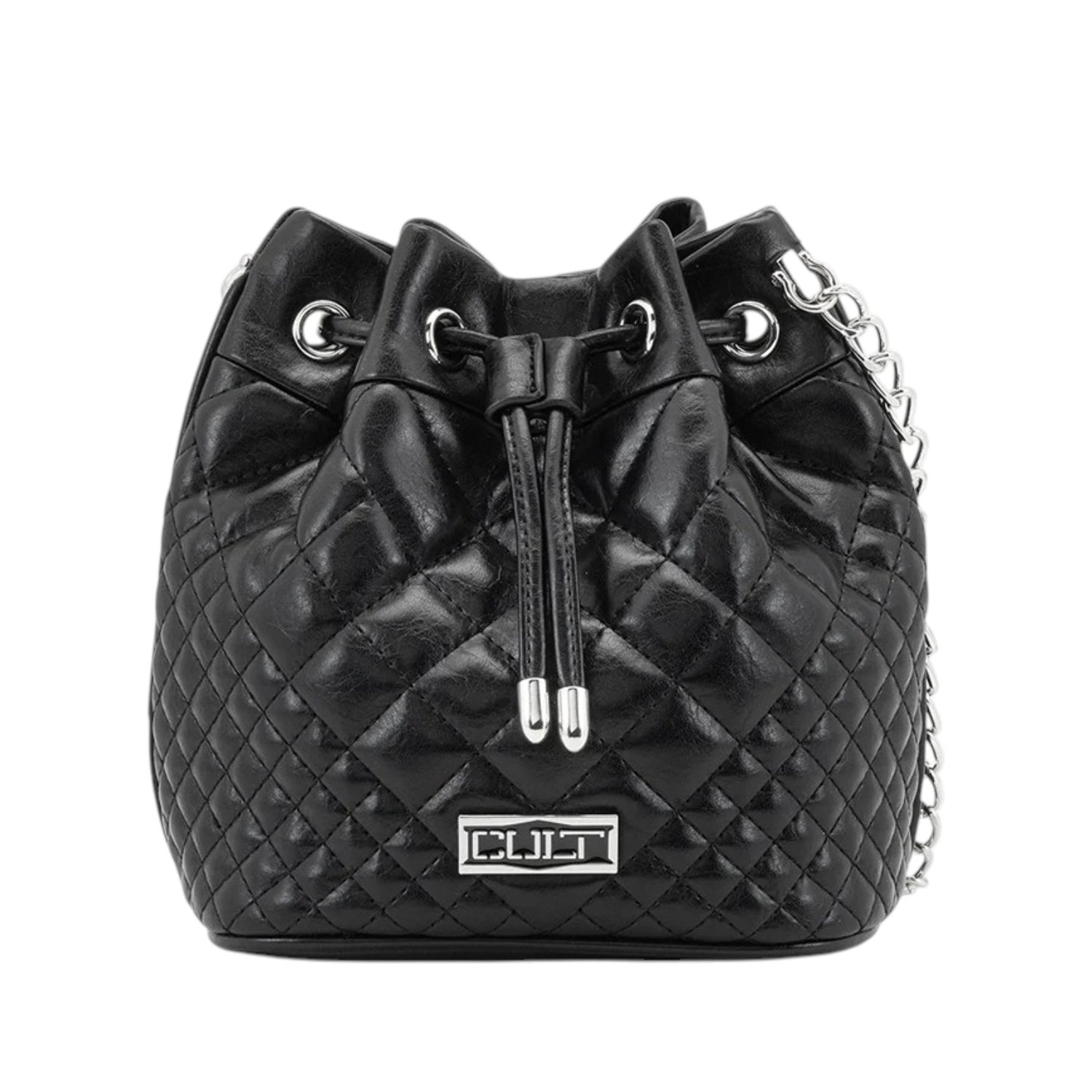 Cult Mini Borsa a Secchiello Harvey Donna Nera