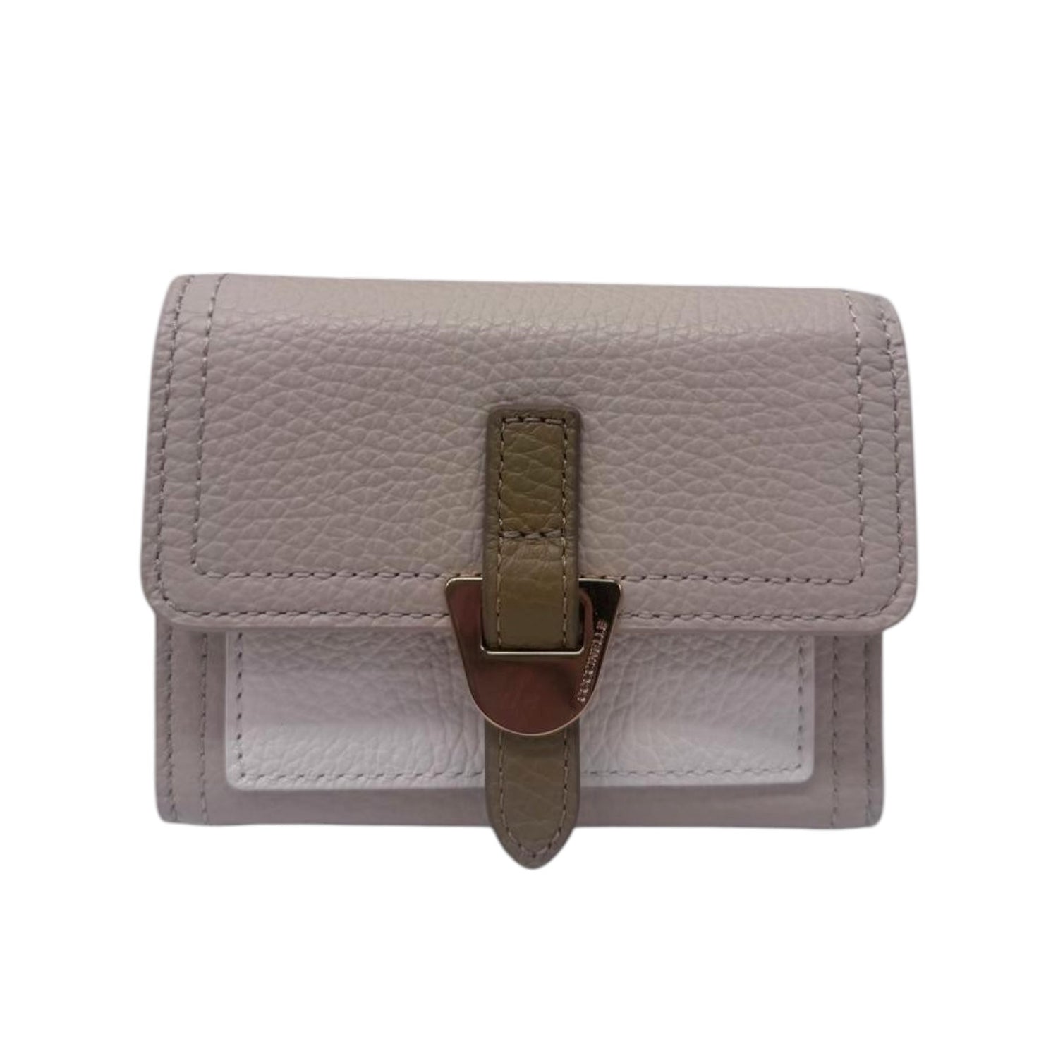 Coccinelle Portafoglio Piccolo Donna in Pelle Sabbia