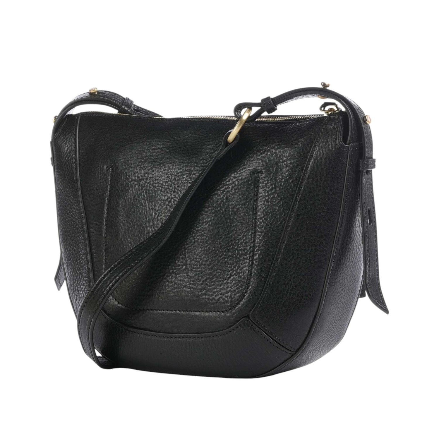 The Bridge Borsa a Tracolla Linea Fedora Donna in Pelle Nera