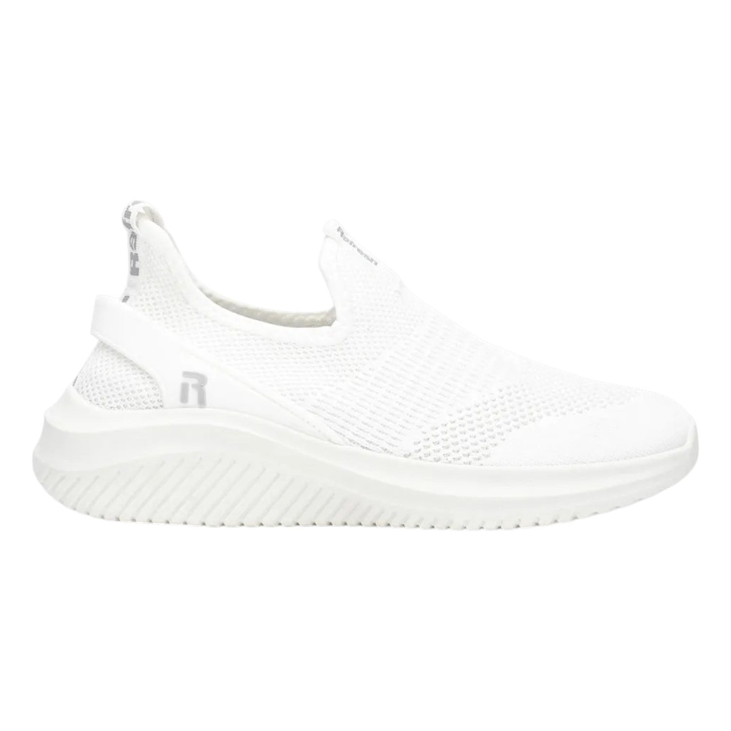 Refresh Slip On Donna in Tessuto Bianco