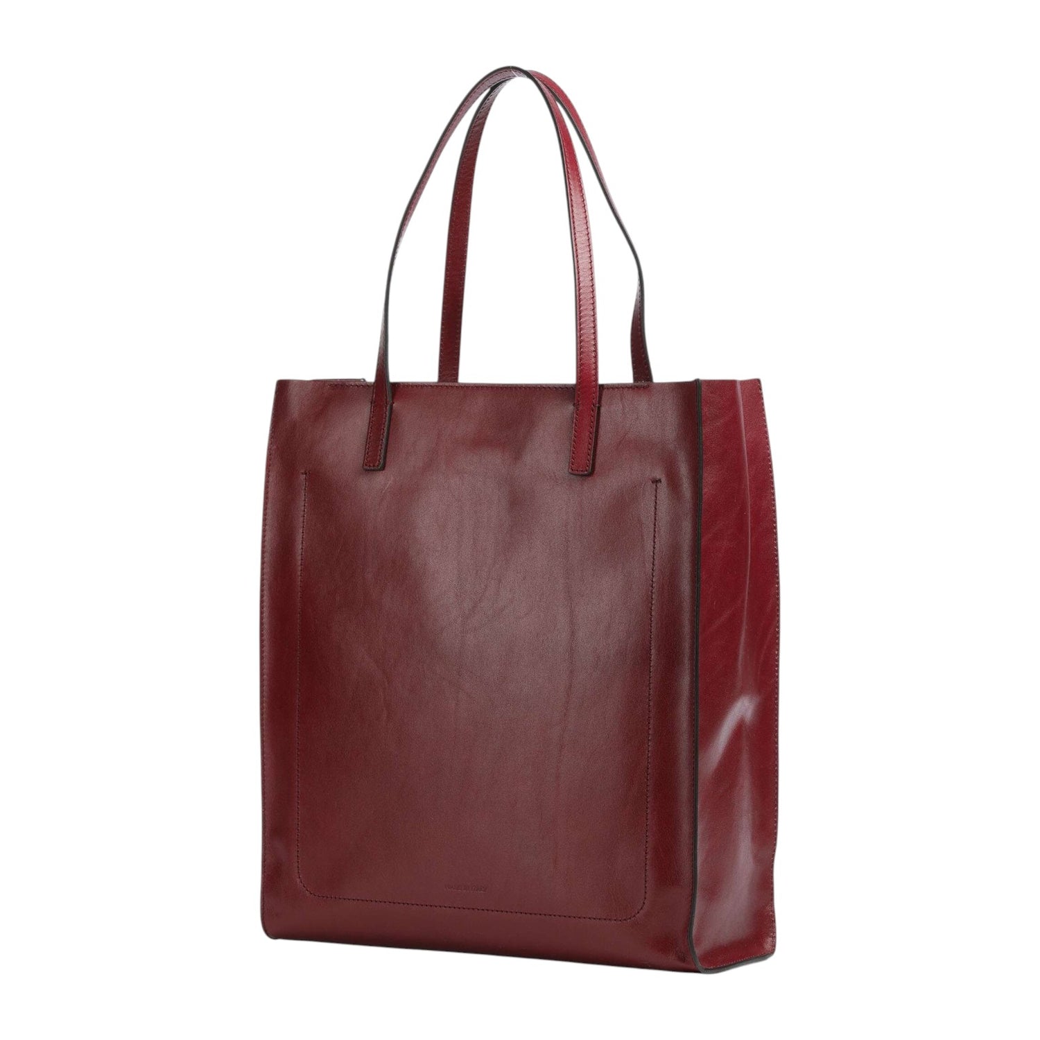 The Bridge Mirra Borsa Shopper Donna in Pelle Barolo