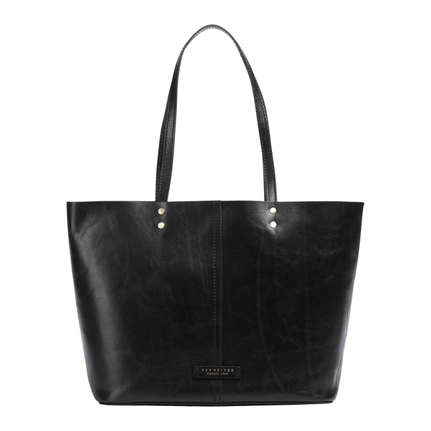 The Bridge Shopper Donna Lisa in Pelle Nero con Pochette