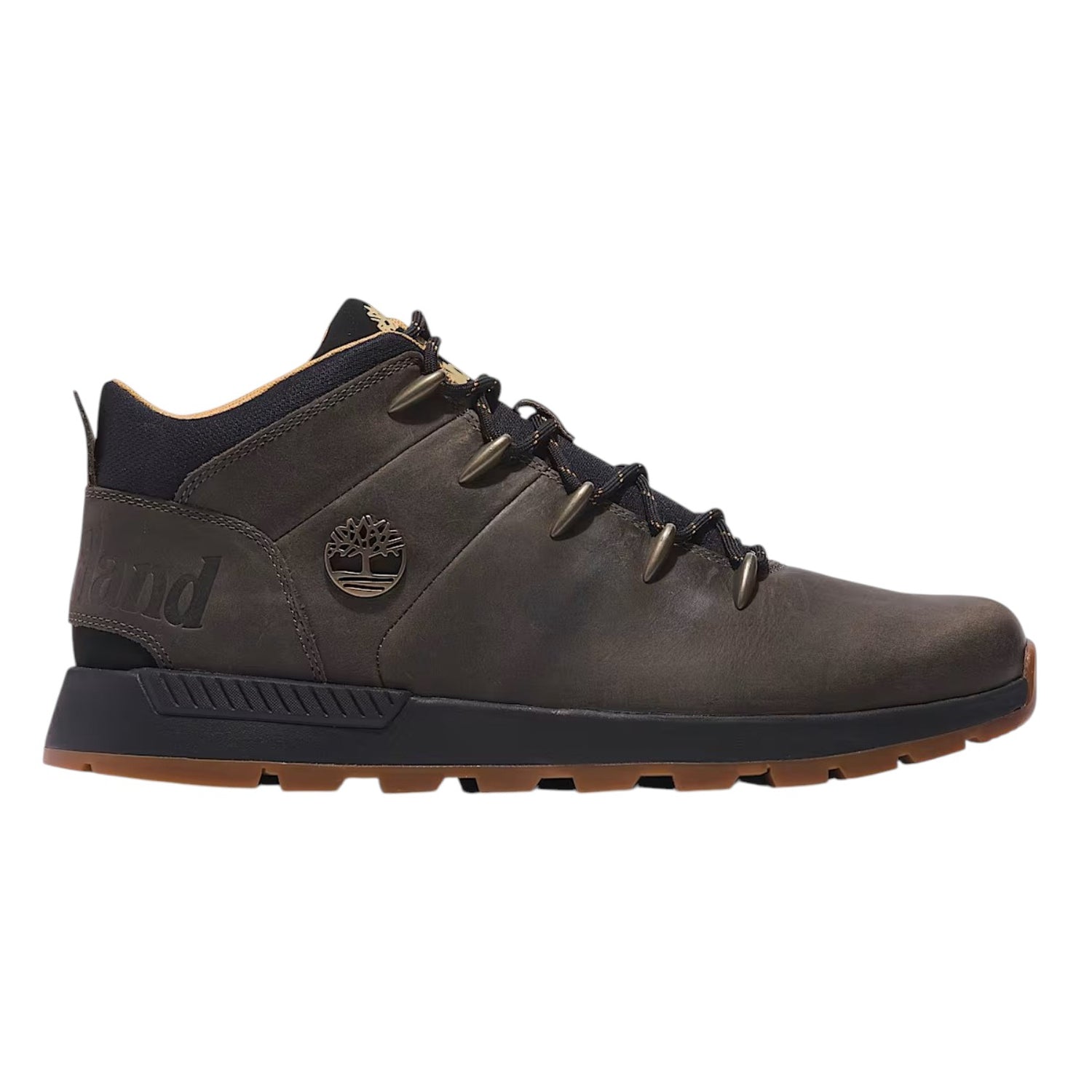 Timberland Sneakers Sprint Trekker Mid Uomo in Pelle Grigio