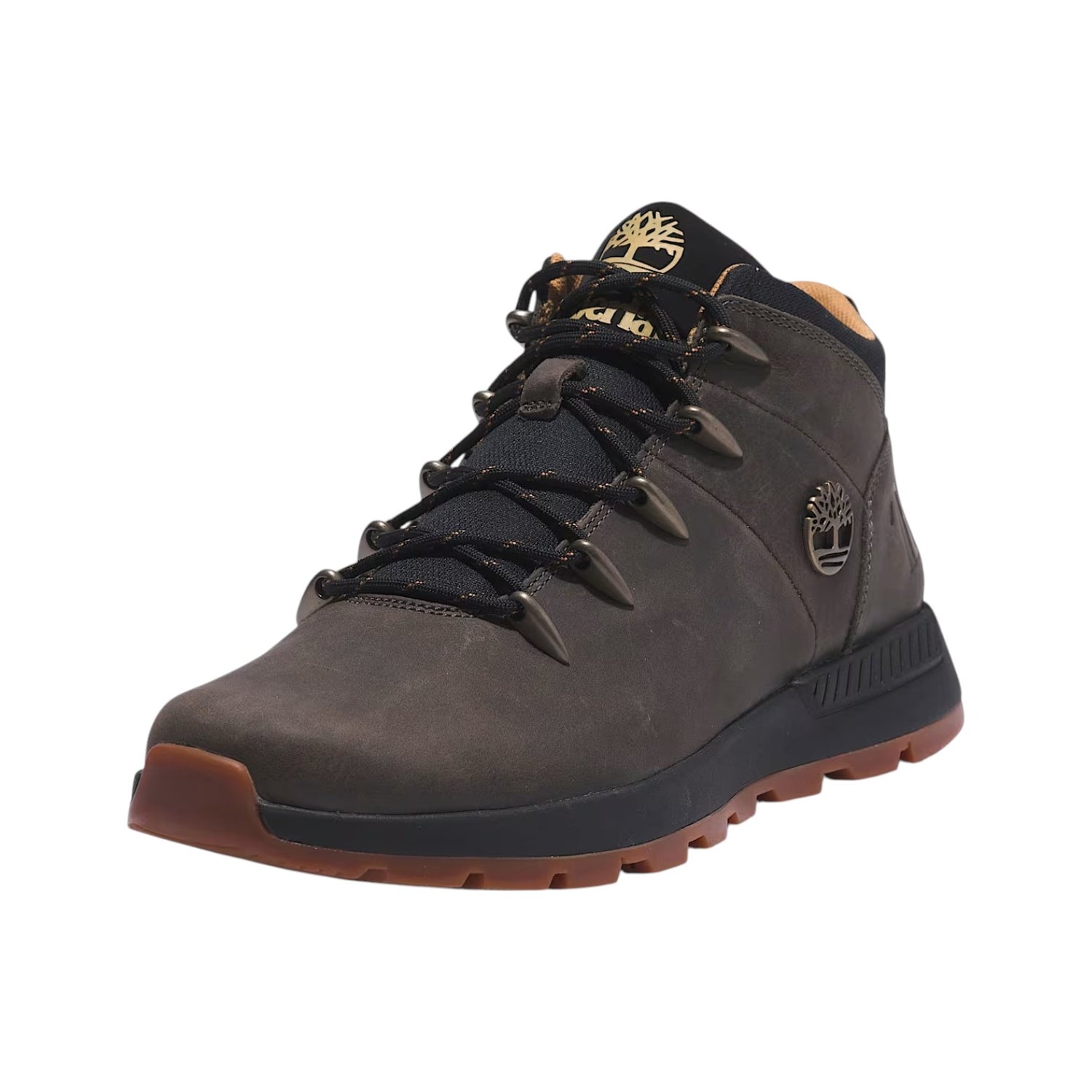 Timberland Sneakers Sprint Trekker Mid Uomo in Pelle Grigio