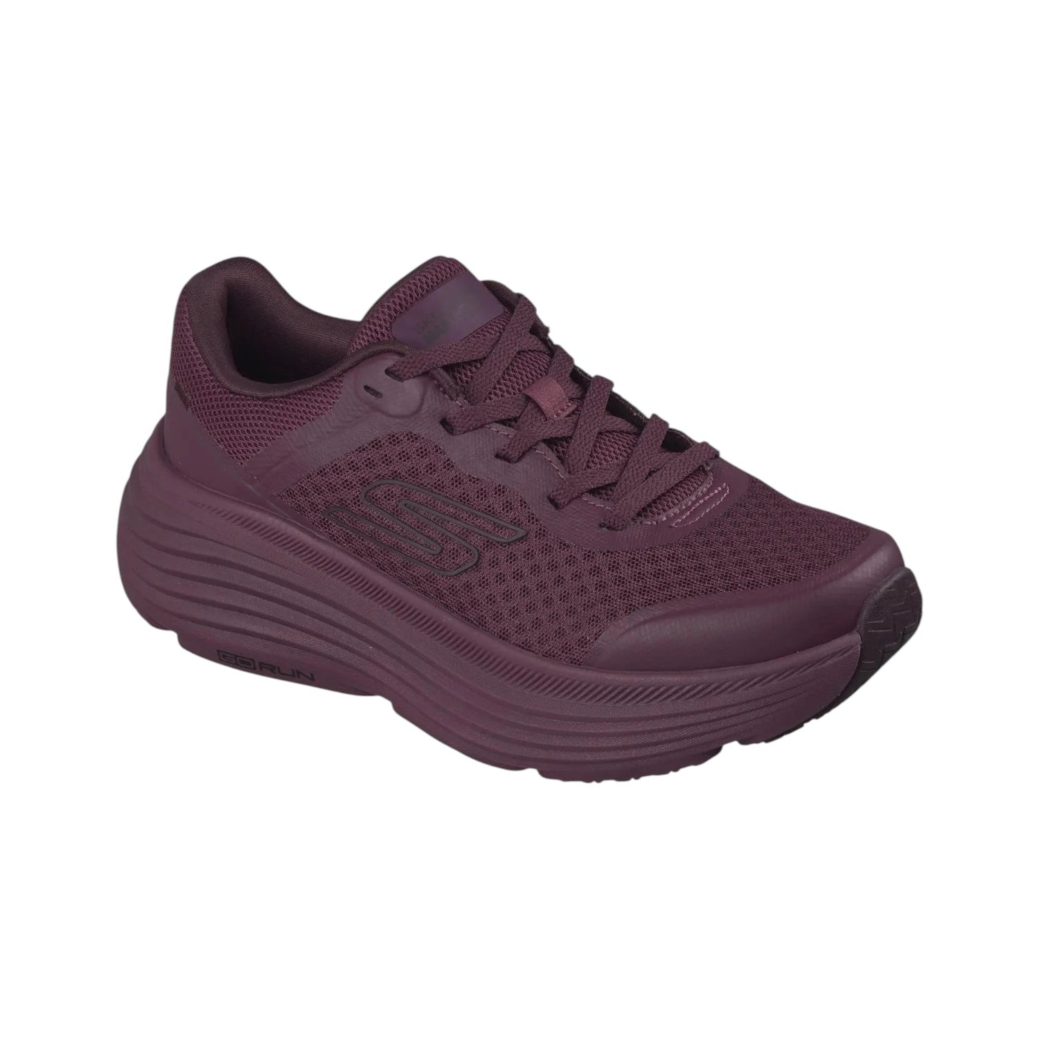 Skechers Sneakers Donna in Tessuto Borgogna Max Cushioning Endeavour