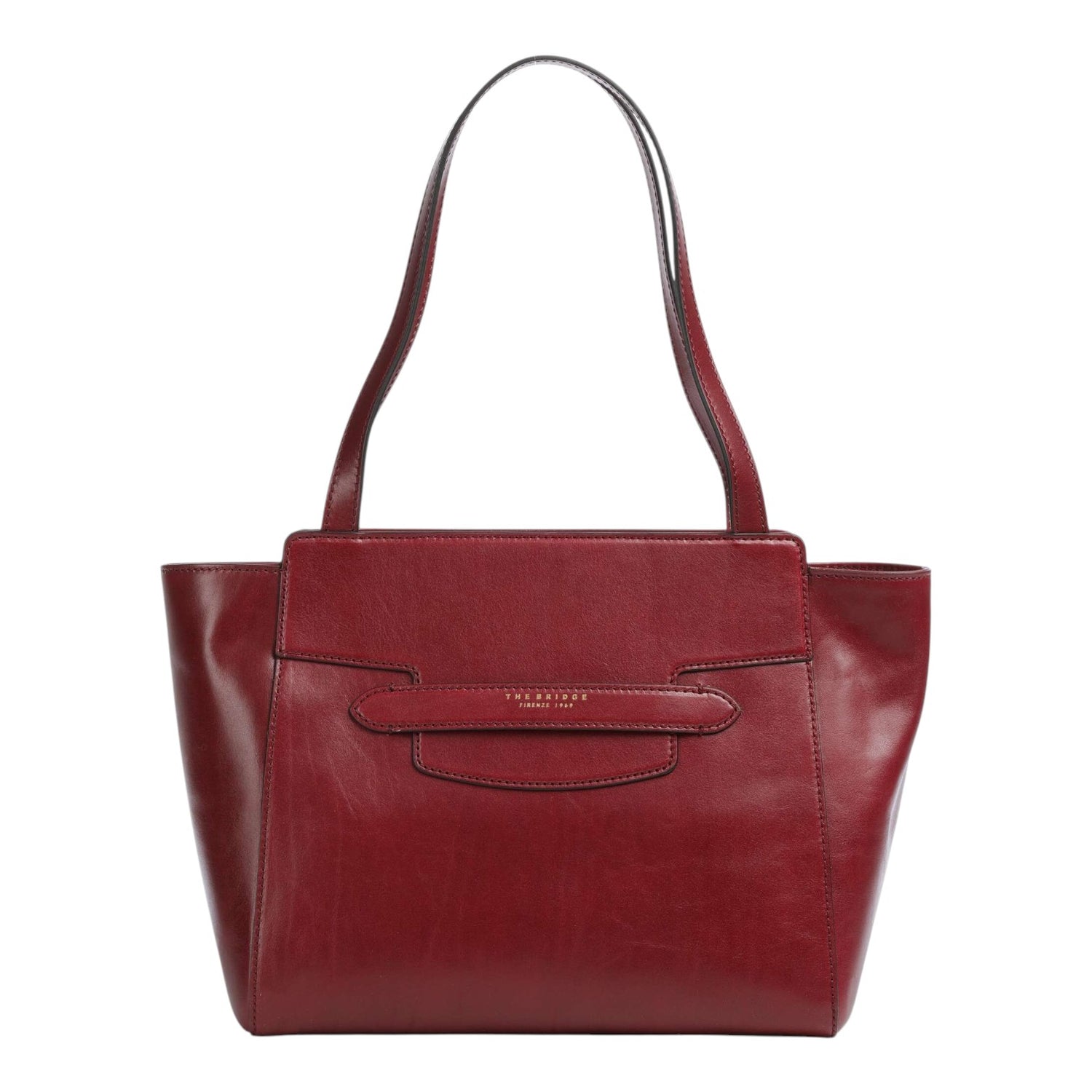 The Bridge Borsa a Spalla Lucrezia Donna in Pelle Barolo