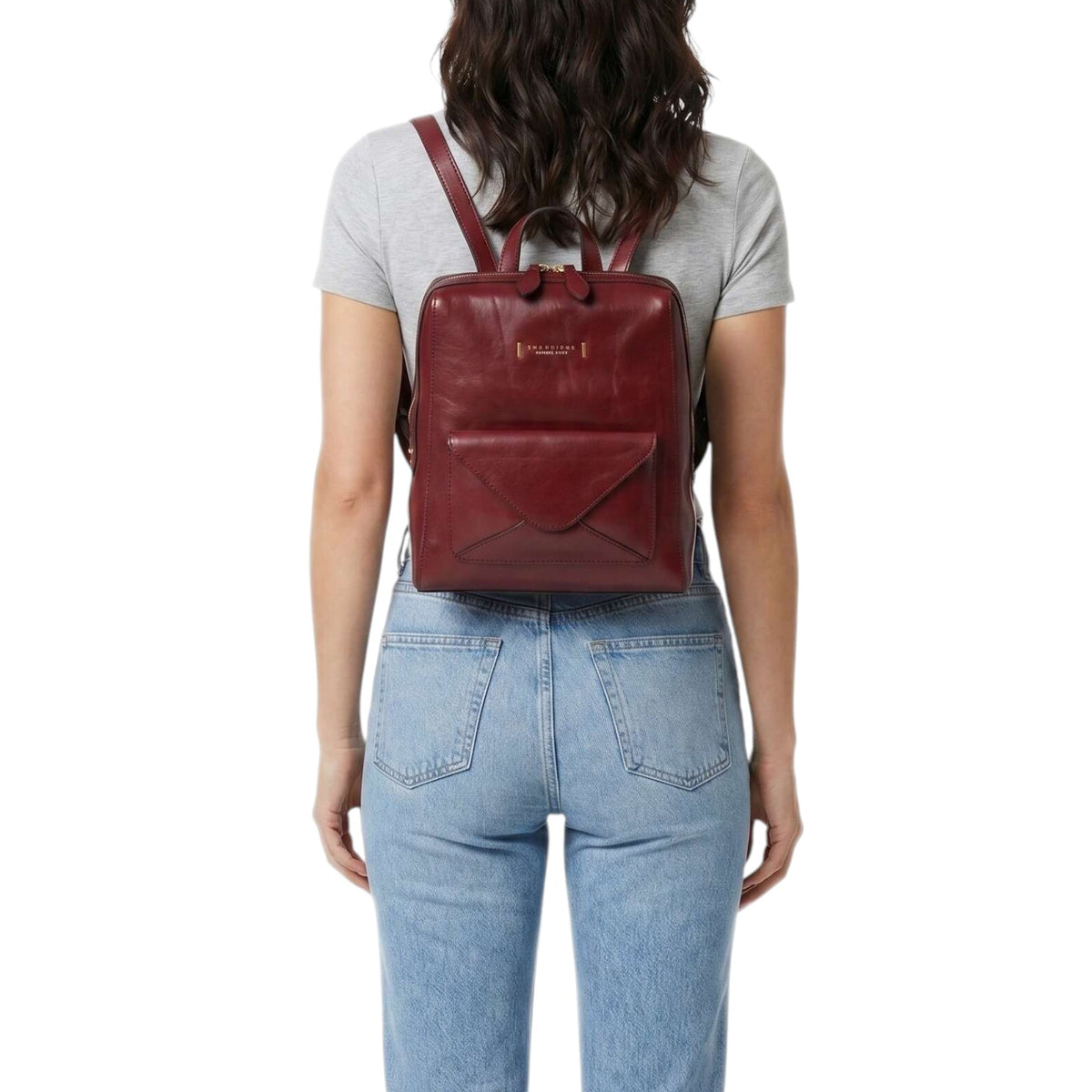 The Bridge Zaino Piccolo Donna in Pelle Cuoio