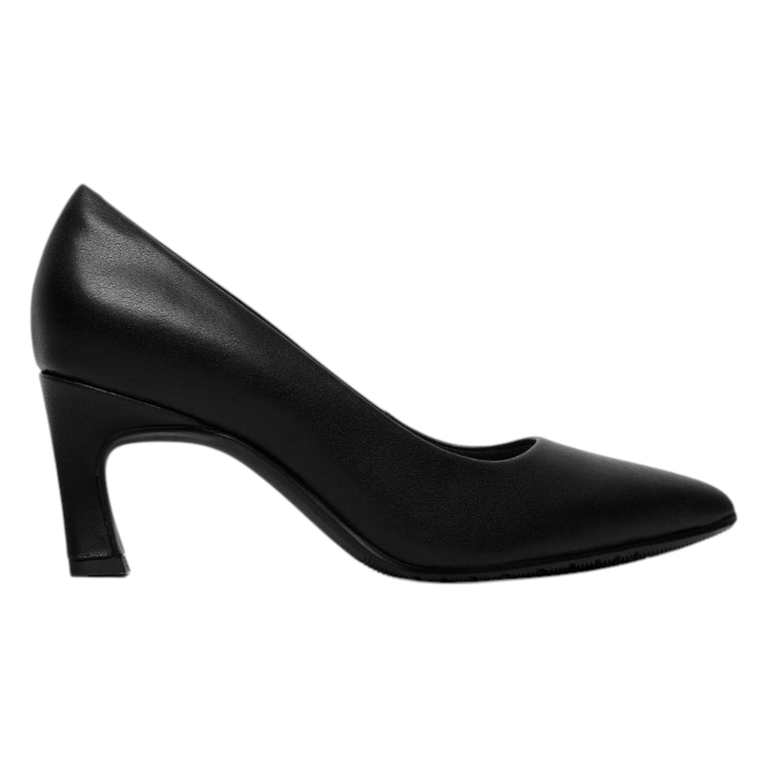 Clarks Tammitha Eve Décolletté in Pelle Nera con Tacco Alto 70mm