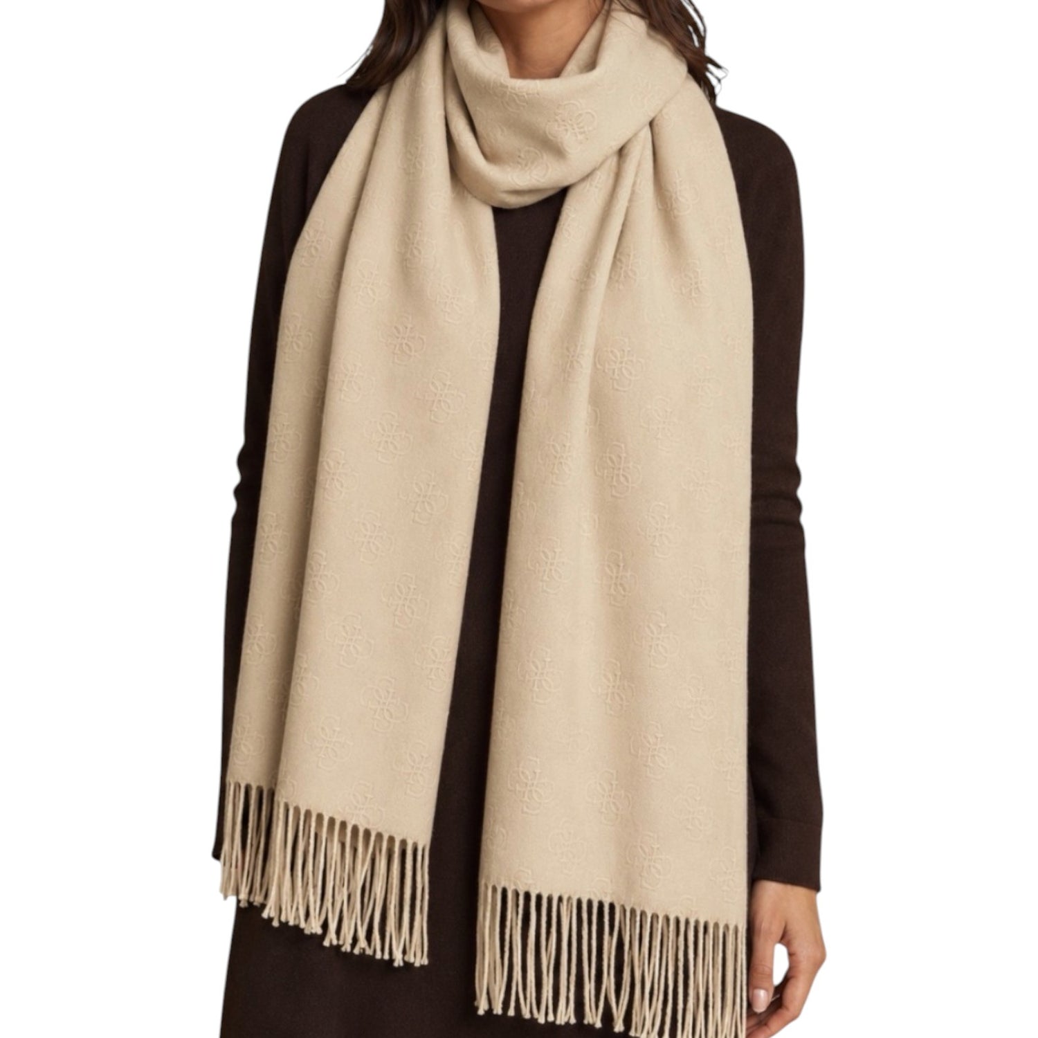 Guess Sciarpa Donna Osso Multi