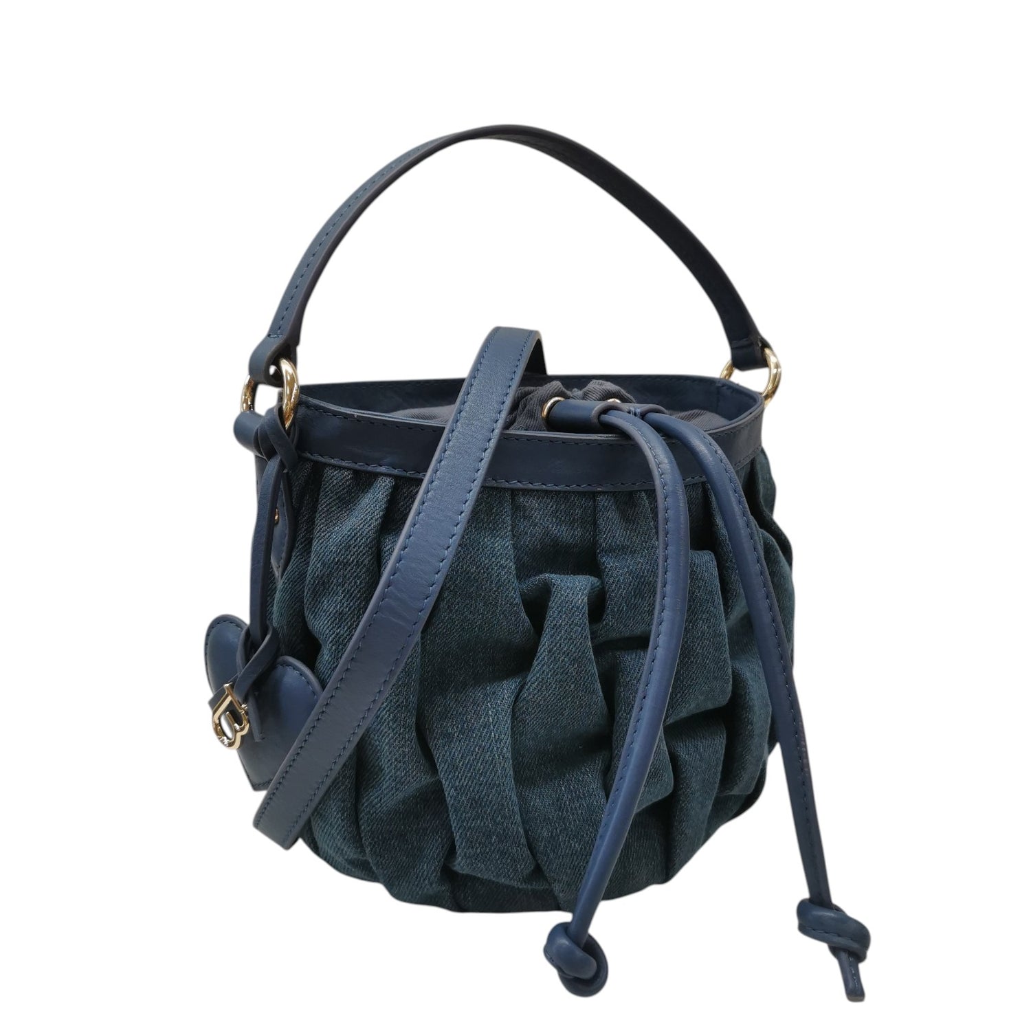 Tosca Blu Secchiello Donna Brooklyn Blu in Tessuto e Pelle